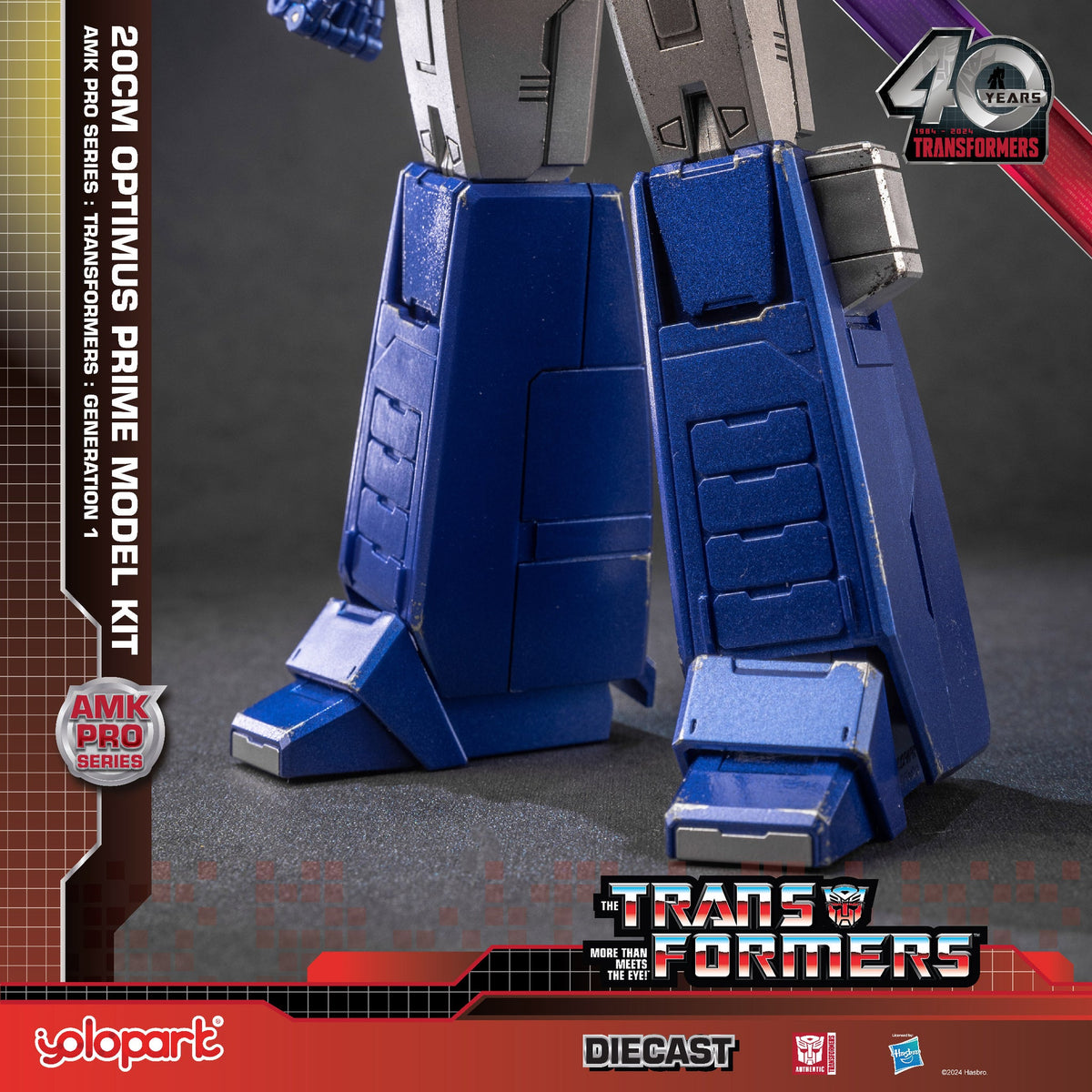 Optimus Prime 20cm Model Kit - AMK PRO Series Transformers: Generation 1