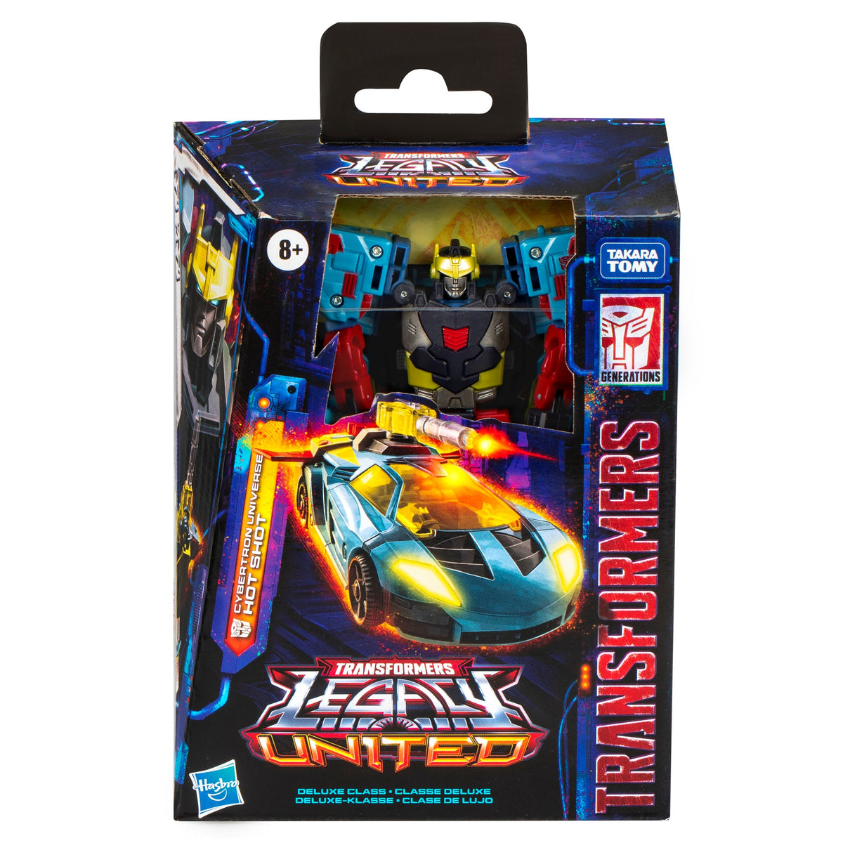Pré-Commande Hot Shot Deluxe Class 14cm Legacy United Cybertron Universe