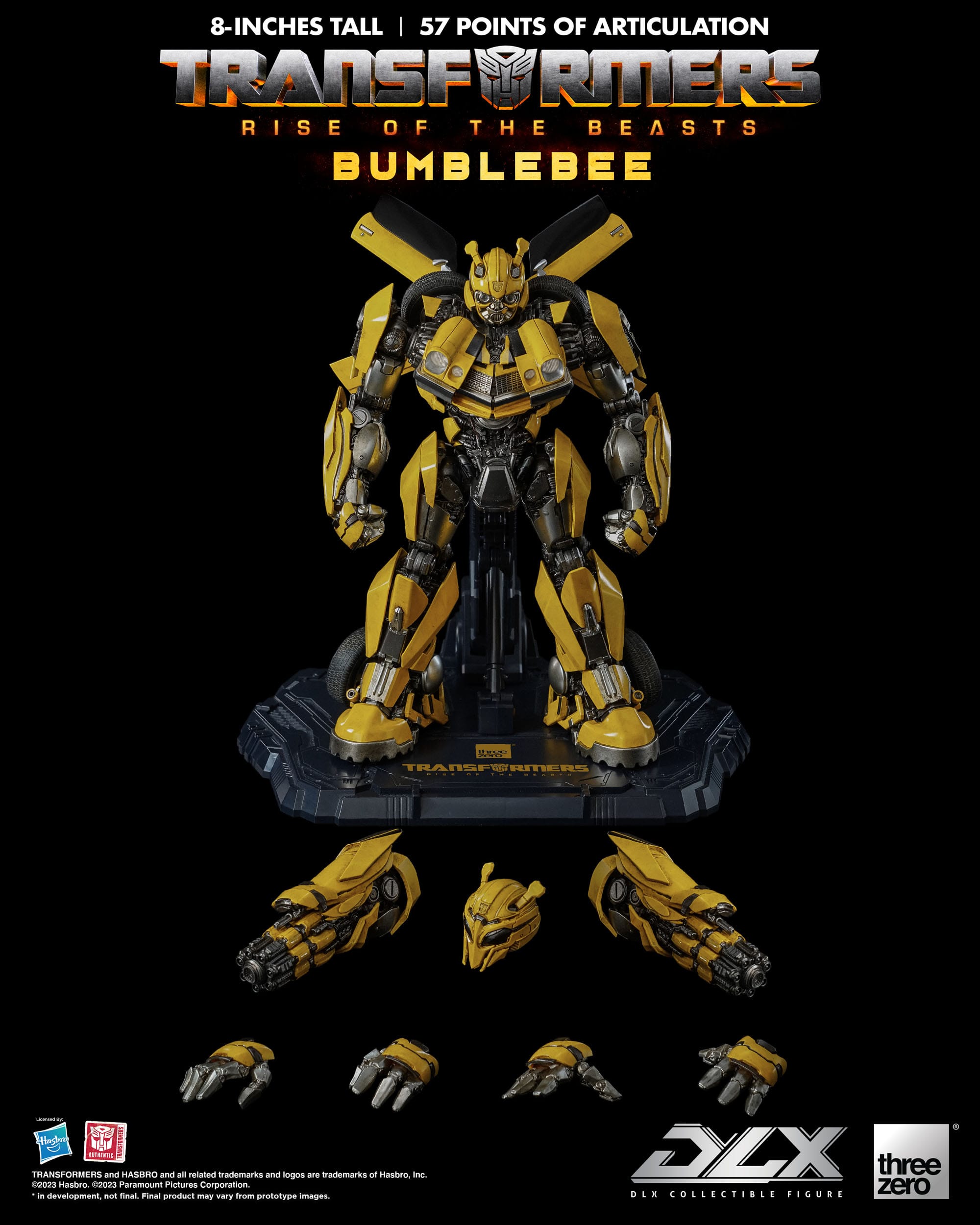 Bumblebee Rise Of The Beasts Transformers DLX 23cm