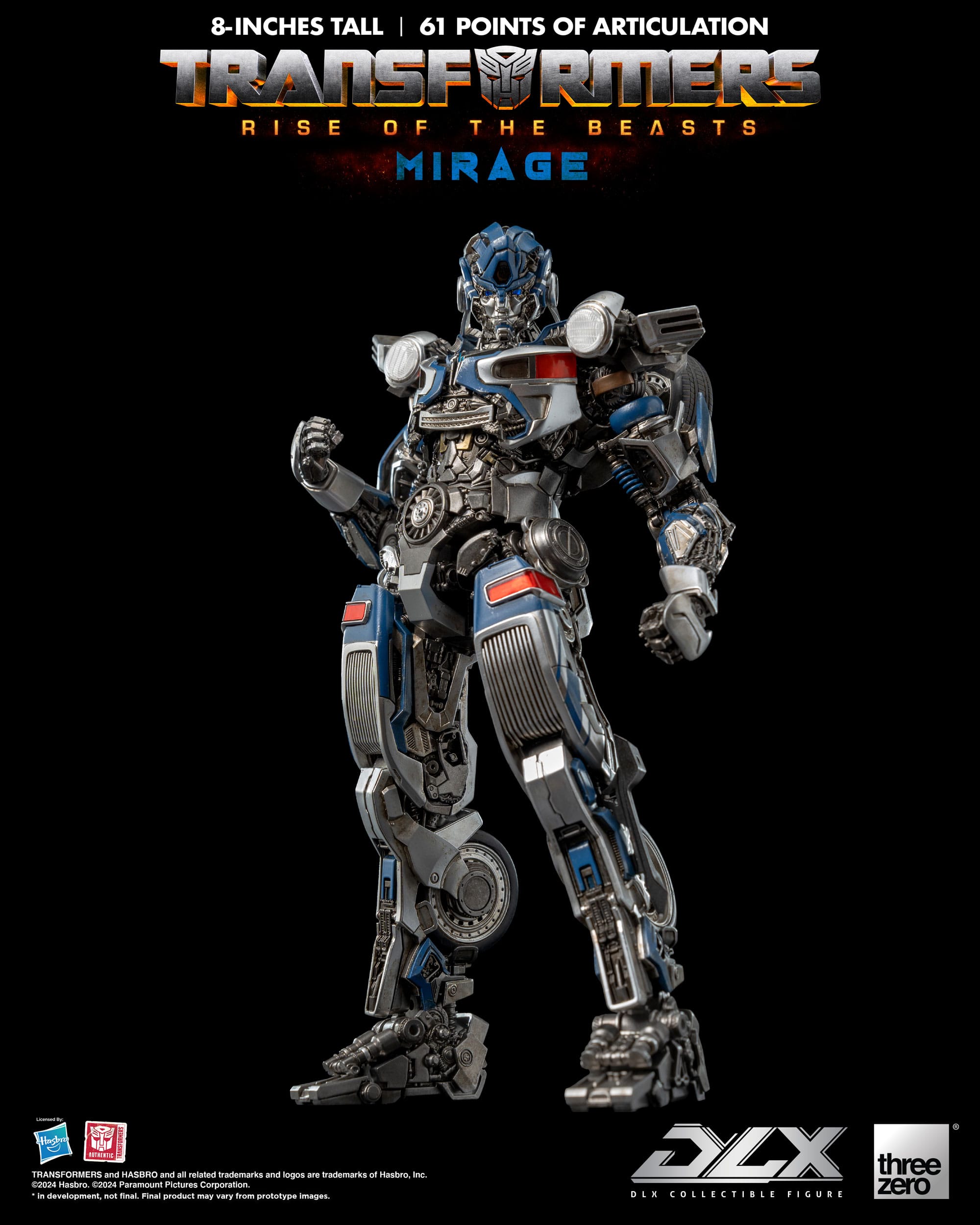 Mirage & Noah Diaz Transformers Rise Of The Beasts DLX 20cm