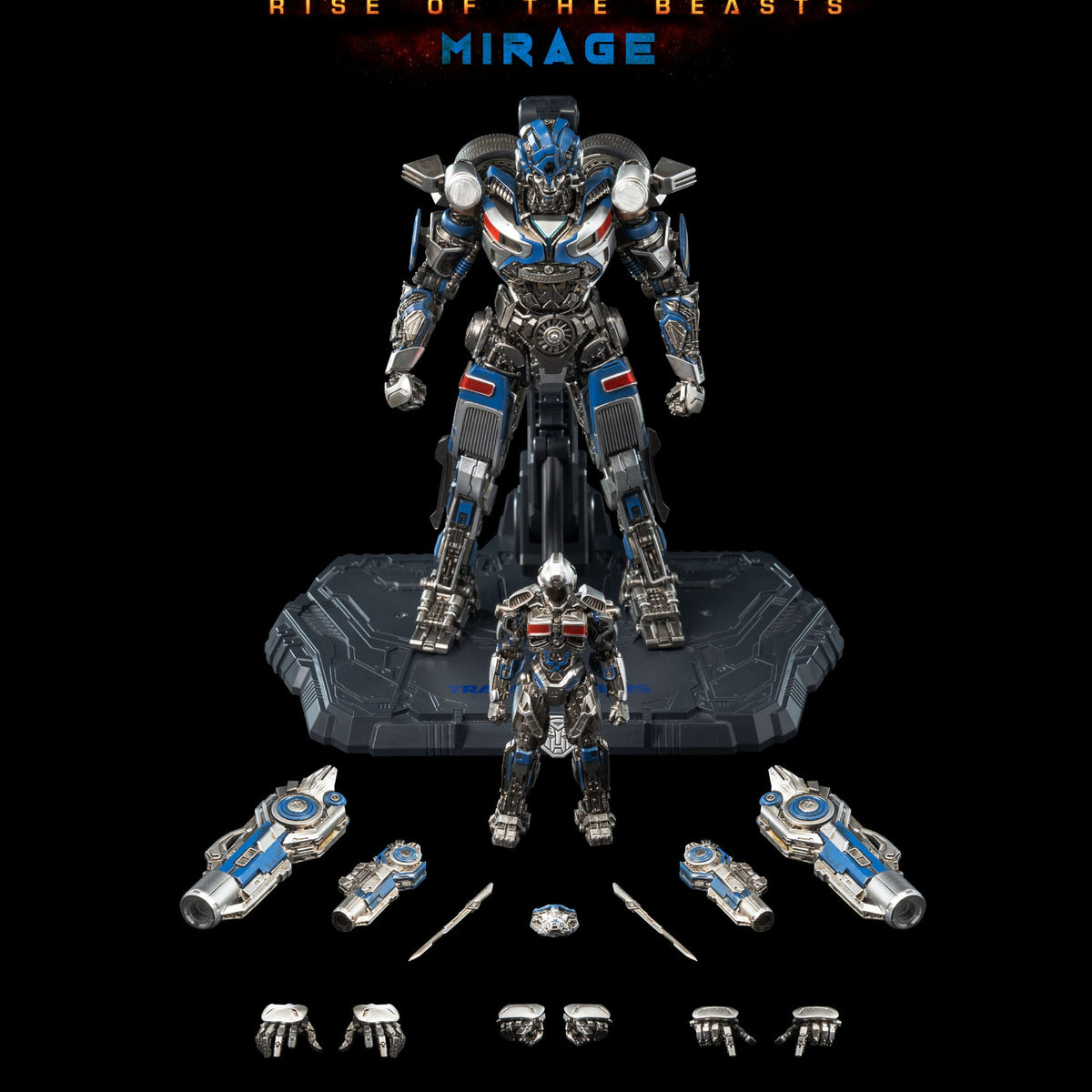 Mirage & Noah Diaz Transformers Rise Of The Beasts MDLX 20cm