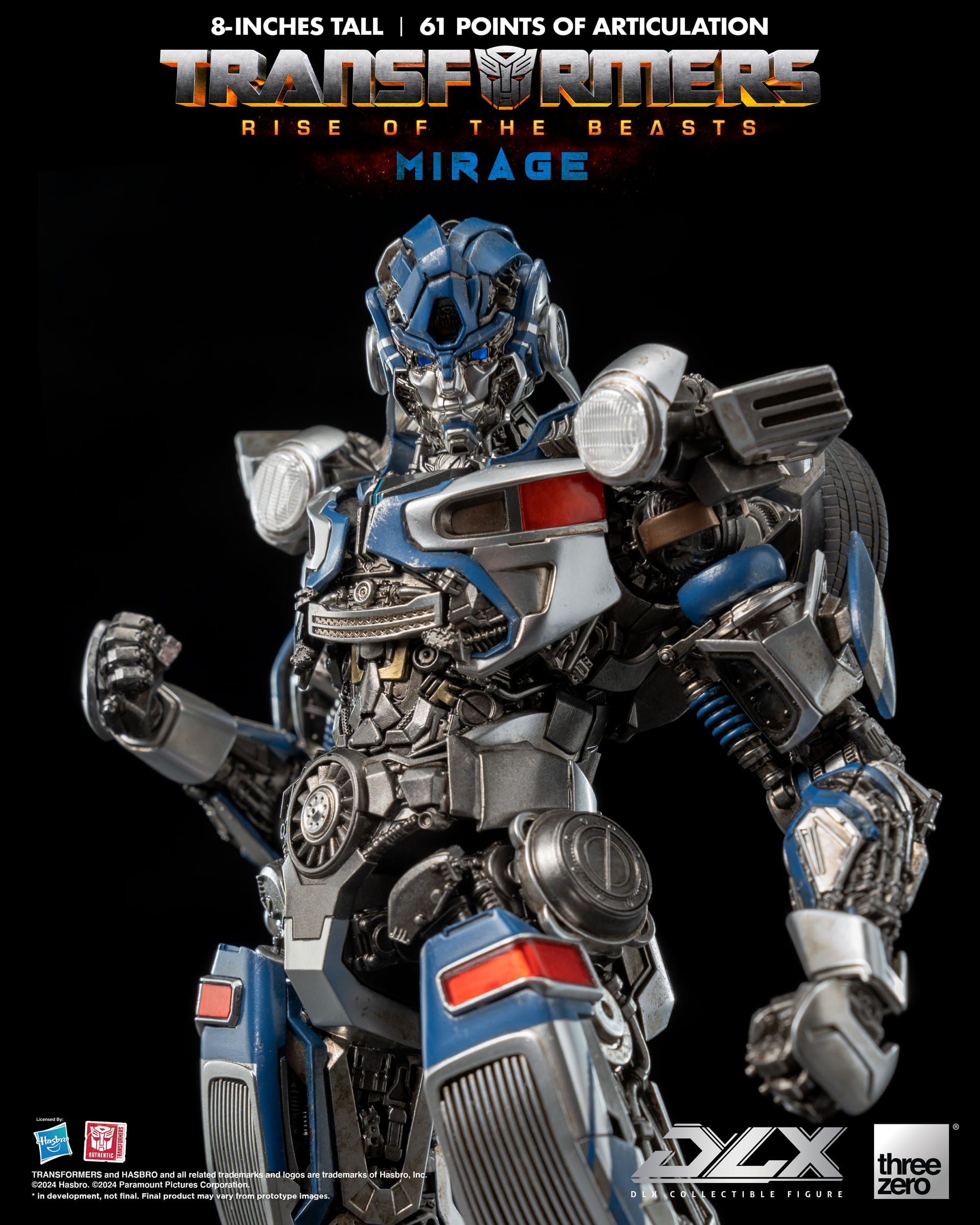 Mirage & Noah Diaz Transformers Rise Of The Beasts DLX 20cm