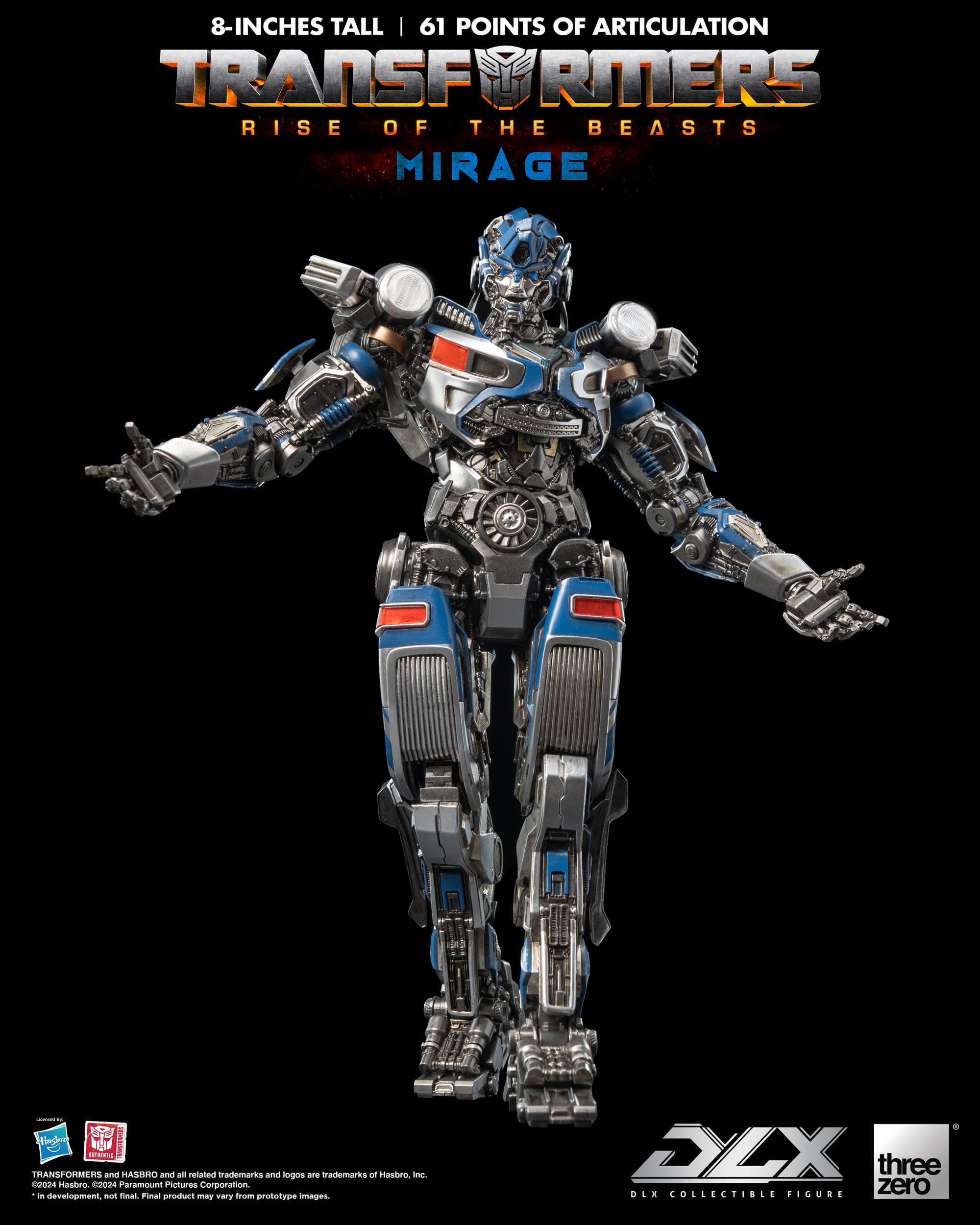 Mirage & Noah Diaz Transformers Rise Of The Beasts DLX 20cm