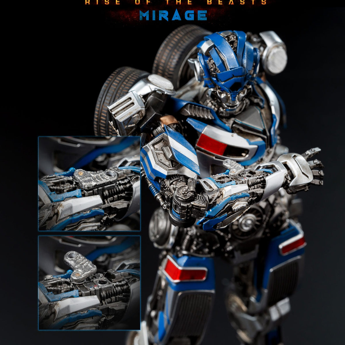 Mirage & Noah Diaz Transformers Rise of the Beasts MDLX 20cm