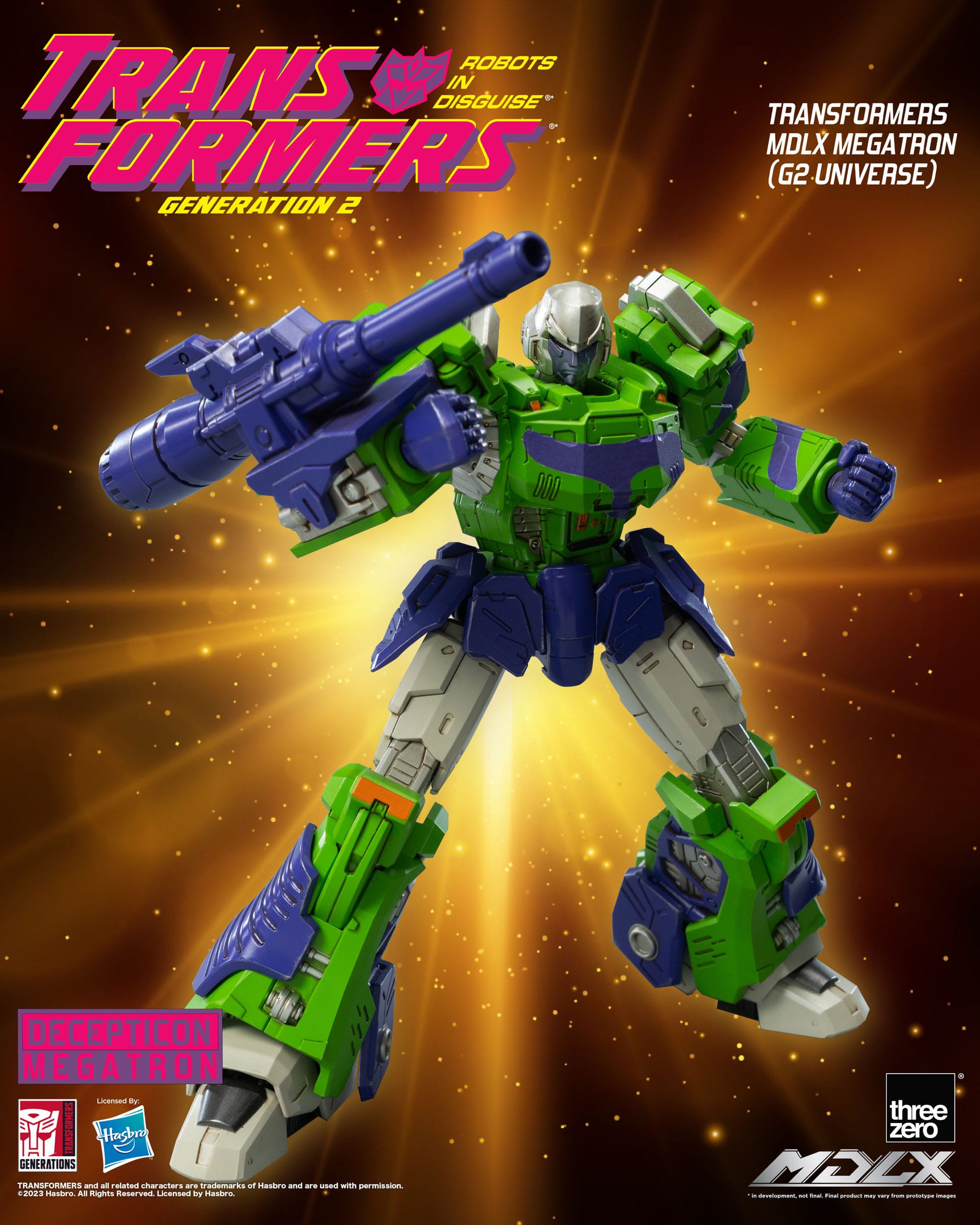Figurină Transformers Threezero Megatron G2 Universe MDLX