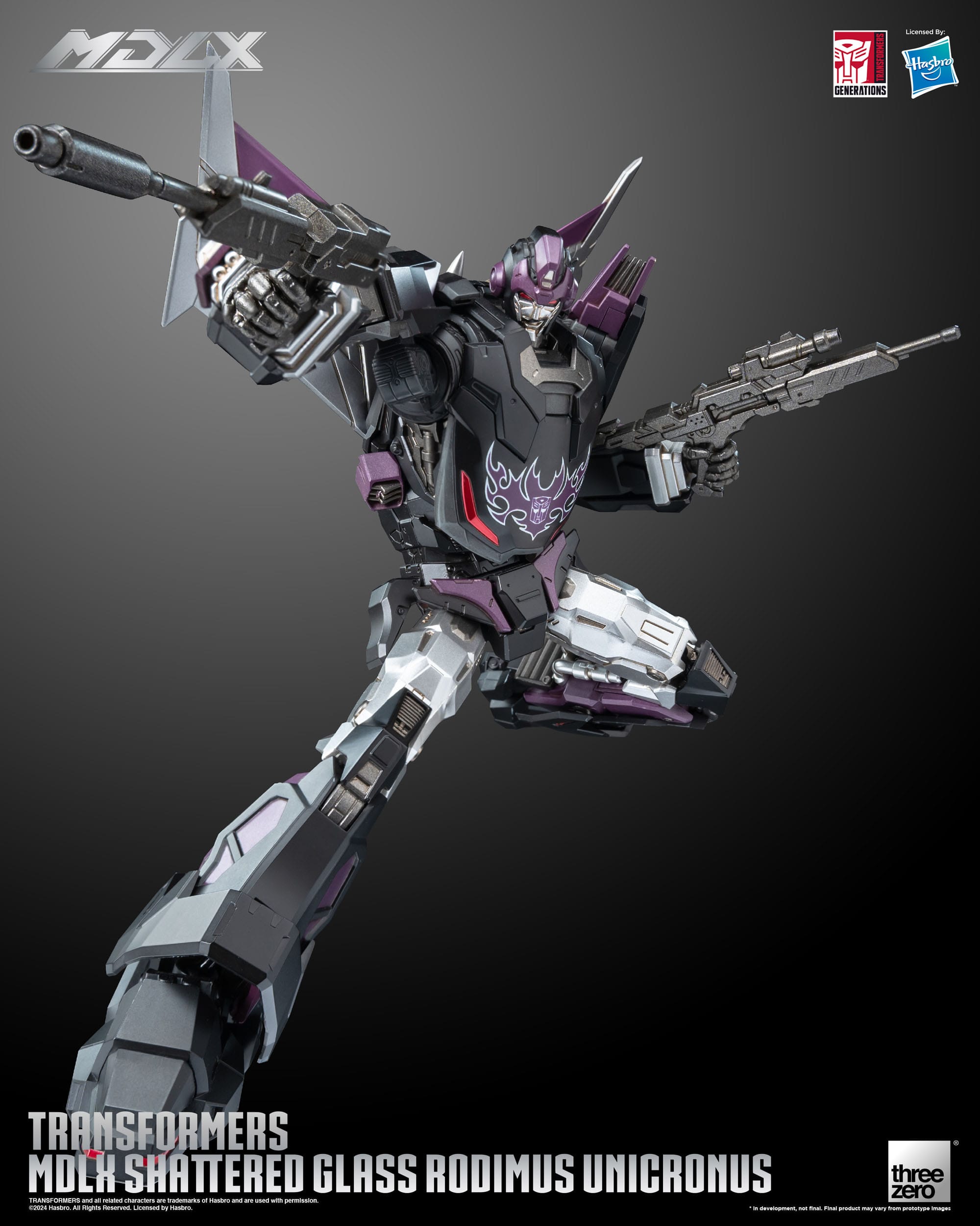 TRANSFORMERS Rodimus Unicronus トランスフォーマー Transformers Figure Threezero Rodimus Unicronus Shattered Glass