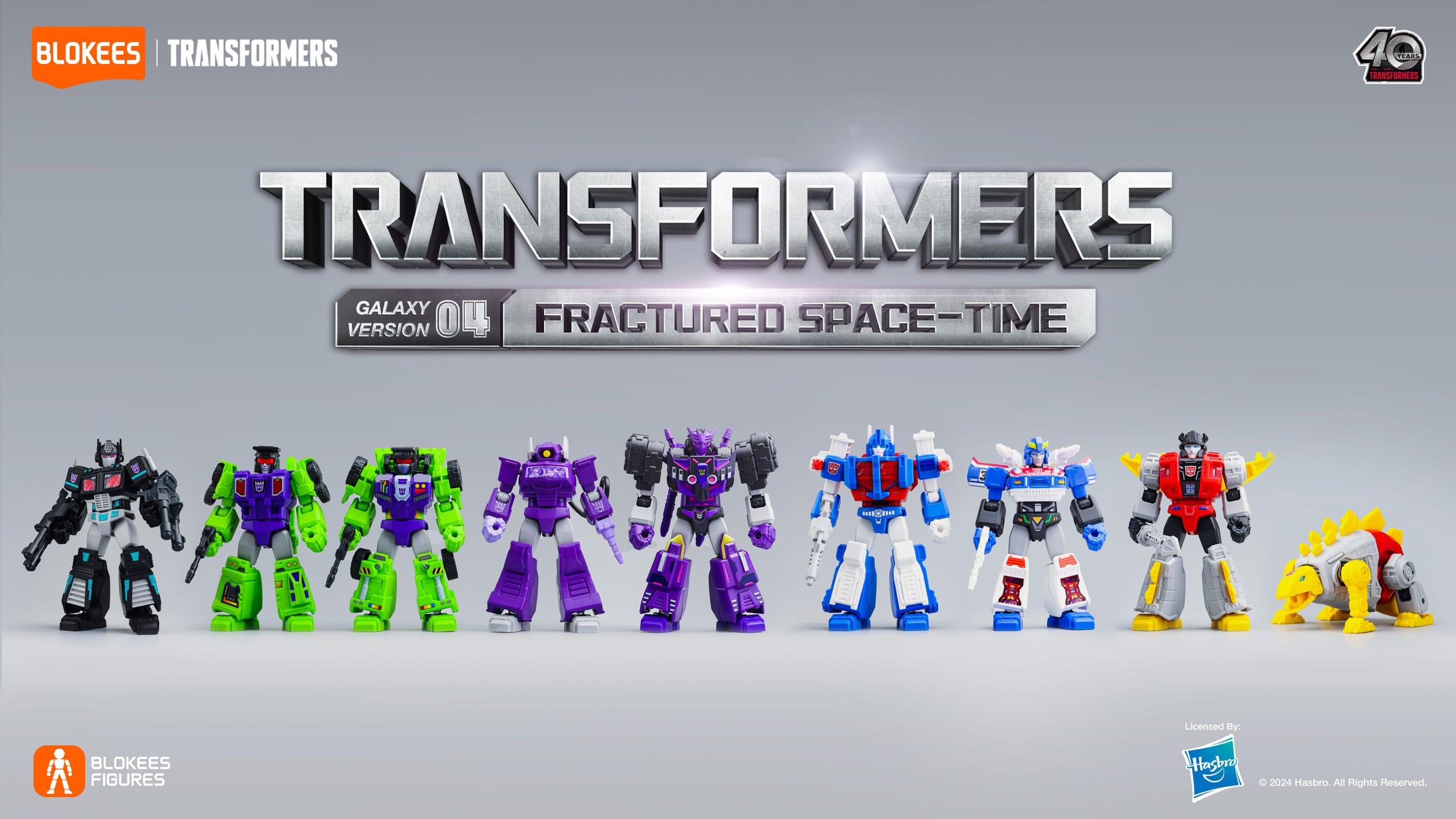 Figurines Transformers Fractured Space-Time Set Galaxy Version 04