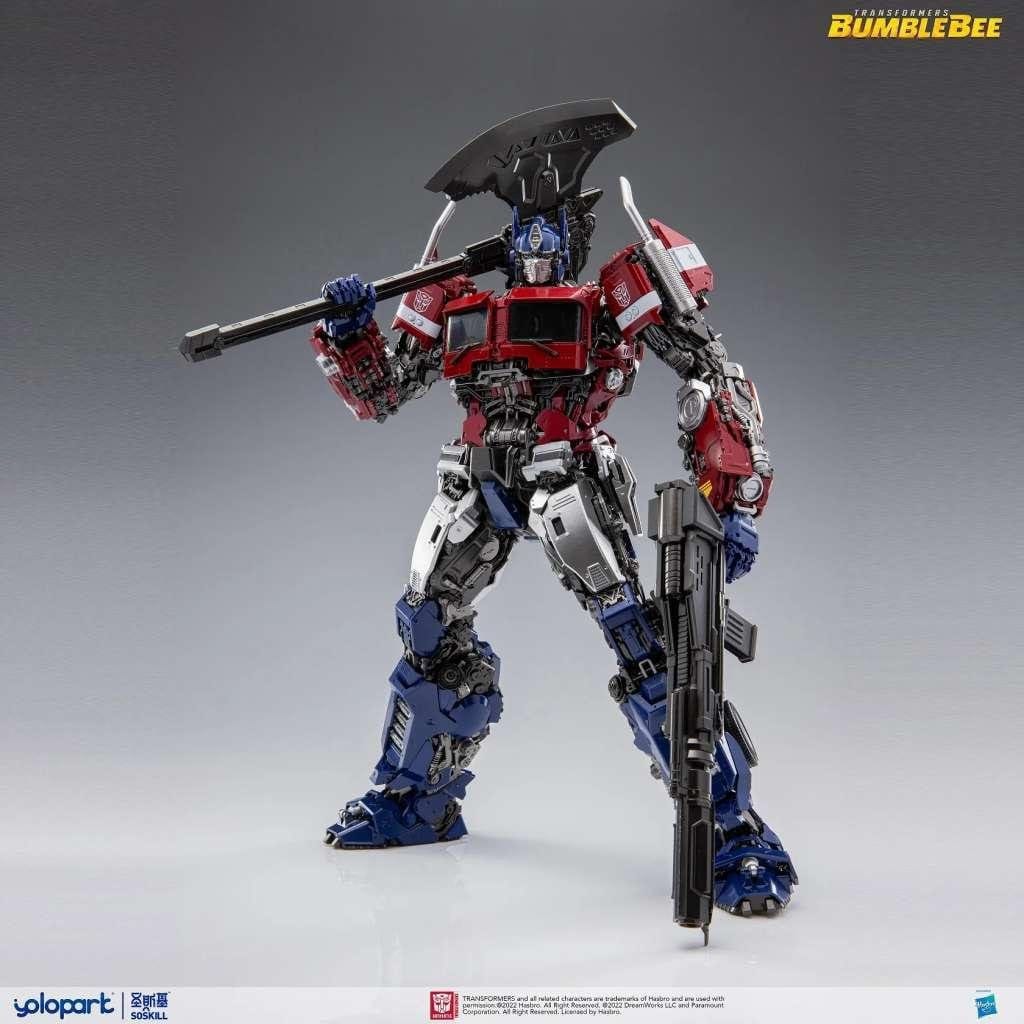 Optimus Prime Bumblebee Movie PMK Series Yolopark Model kit