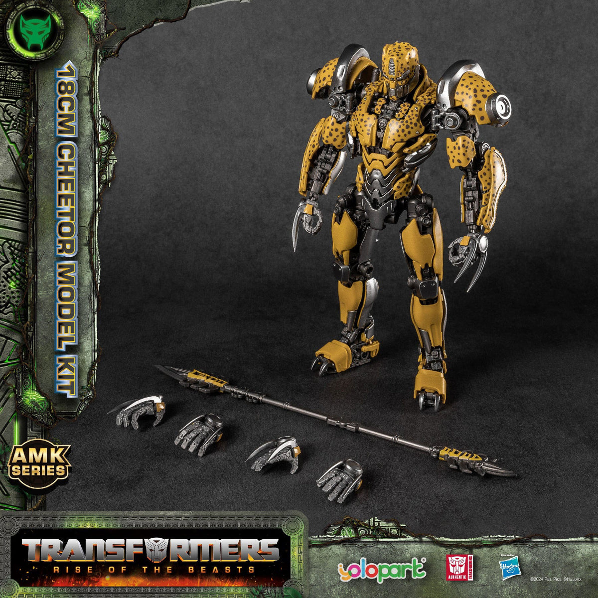 Cheetor 18 cm Yolopark AMK Model Kit Rise of the Beasts