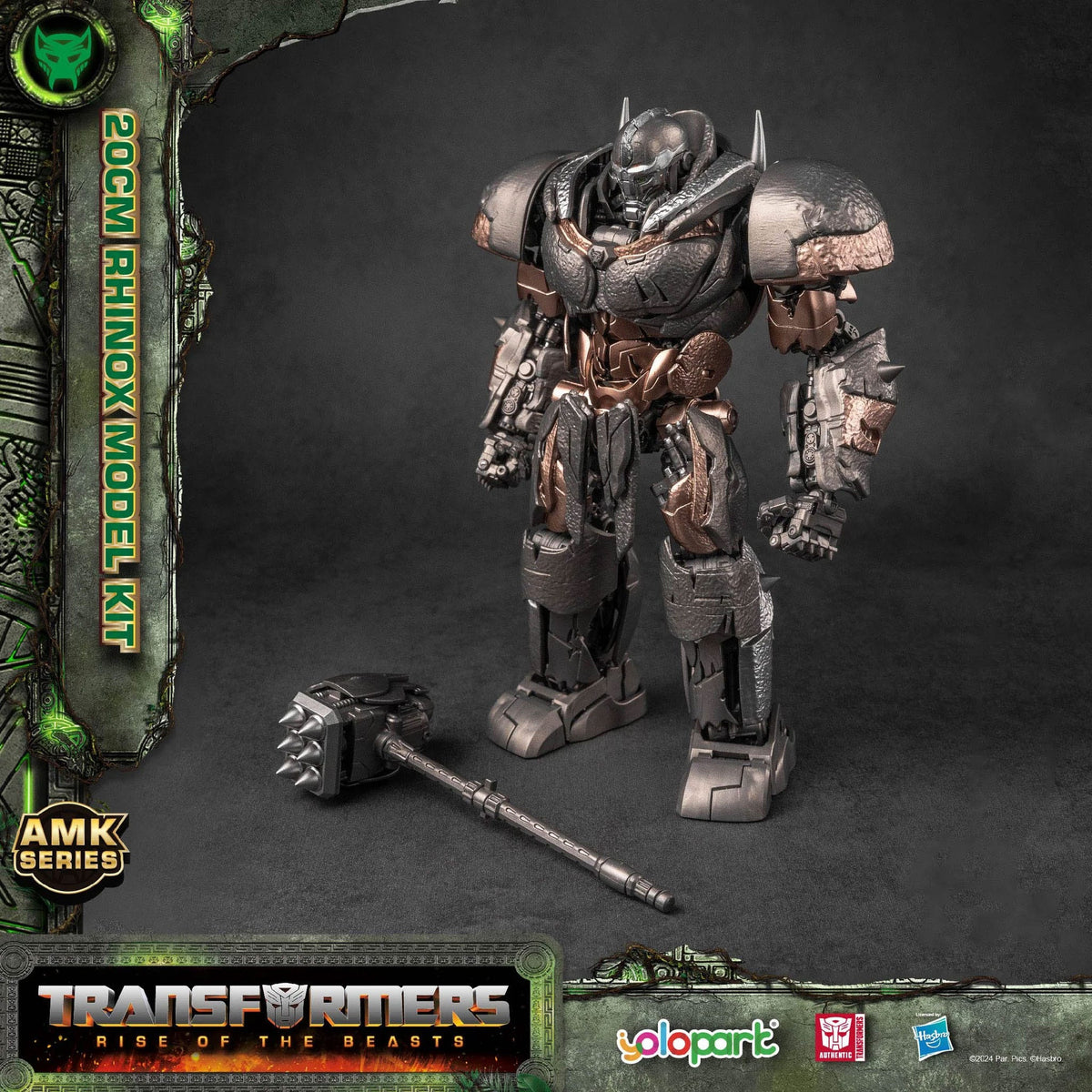 Yolpark Rhinox Figurine Transformers Rhinox 20 cm Yolopark AMK Model Kit ...