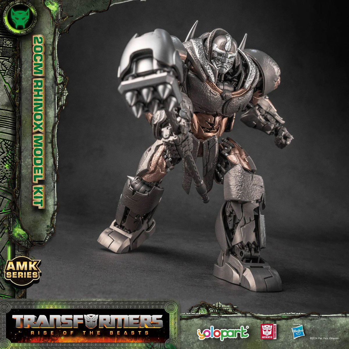 Rhinox 22 cm Yolopark AMK Modellbausatz Rise of the Beasts