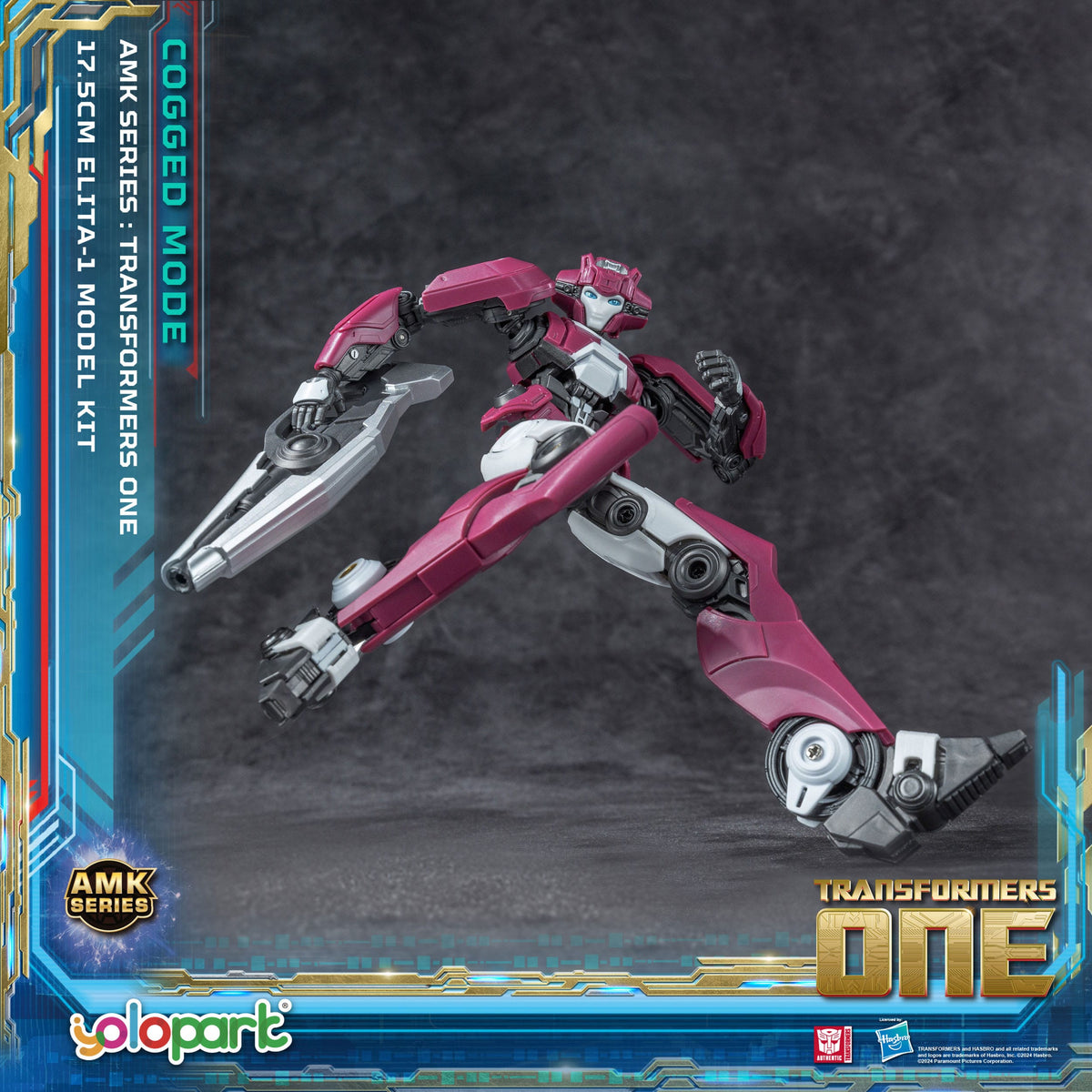 Elita Cogged Mode 17.5 cm MODEL KIT Yolopark TFOne