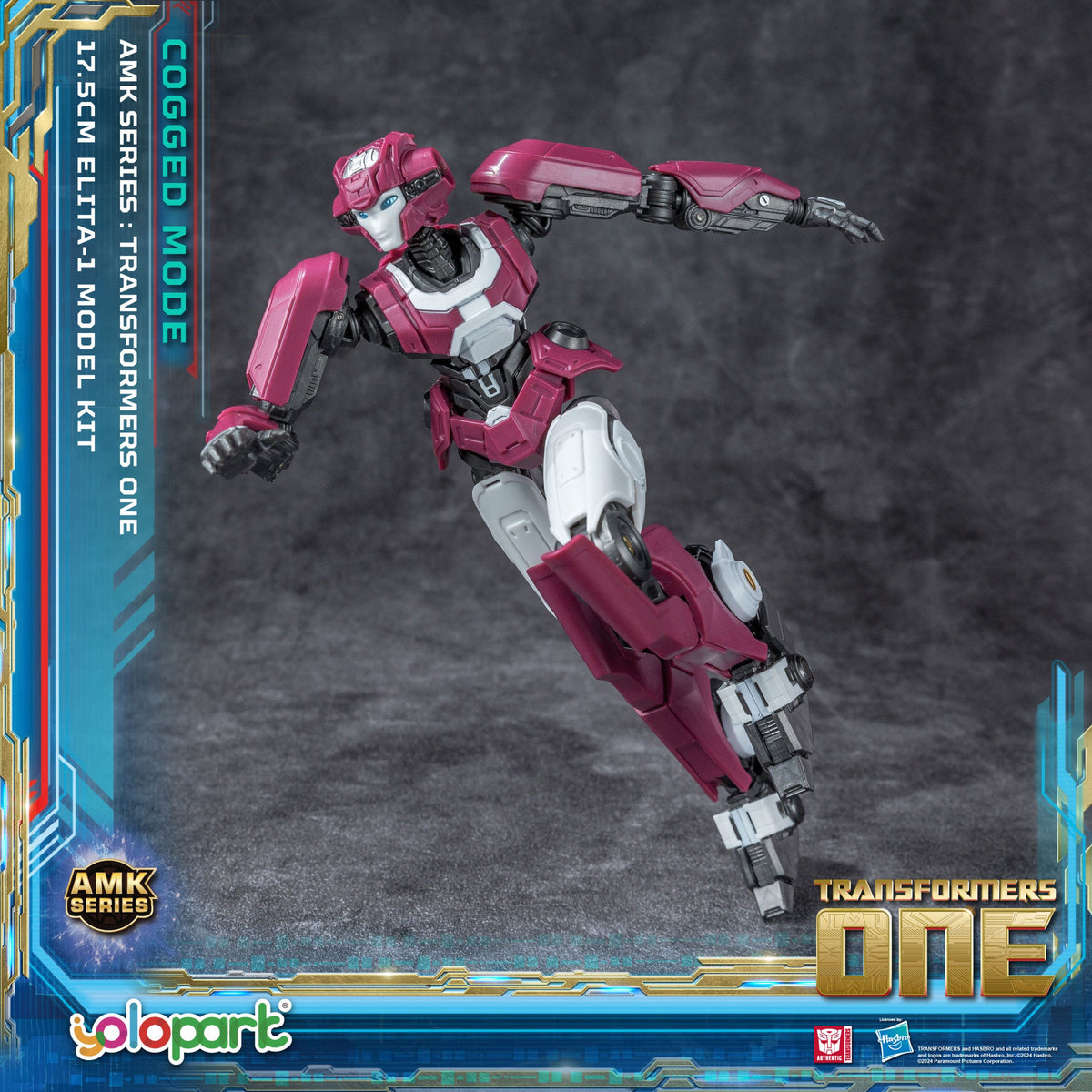 Elita Cogged Mode 17,5 cm MODEL KIT Yolopark TFOne