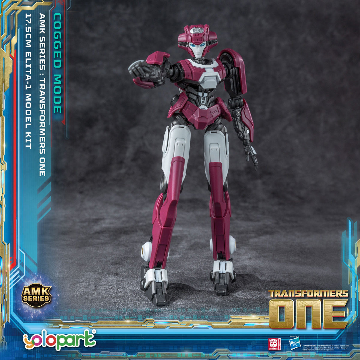 Elita Cogged Mode 17,5 cm MODEL KIT Yolopark TFOne