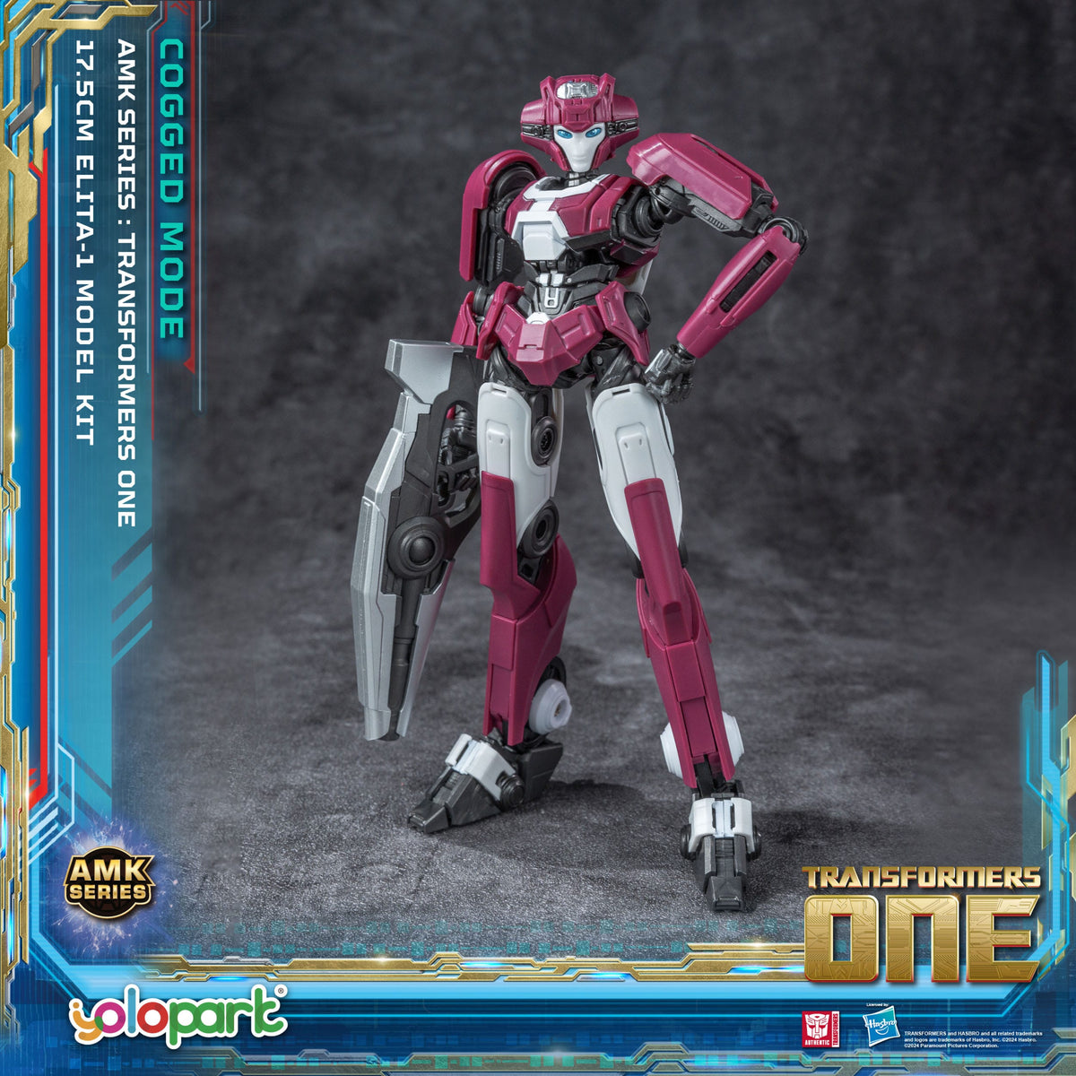 Elita Cogged Mode 17,5 cm MODEL KIT Yolopark TFOne