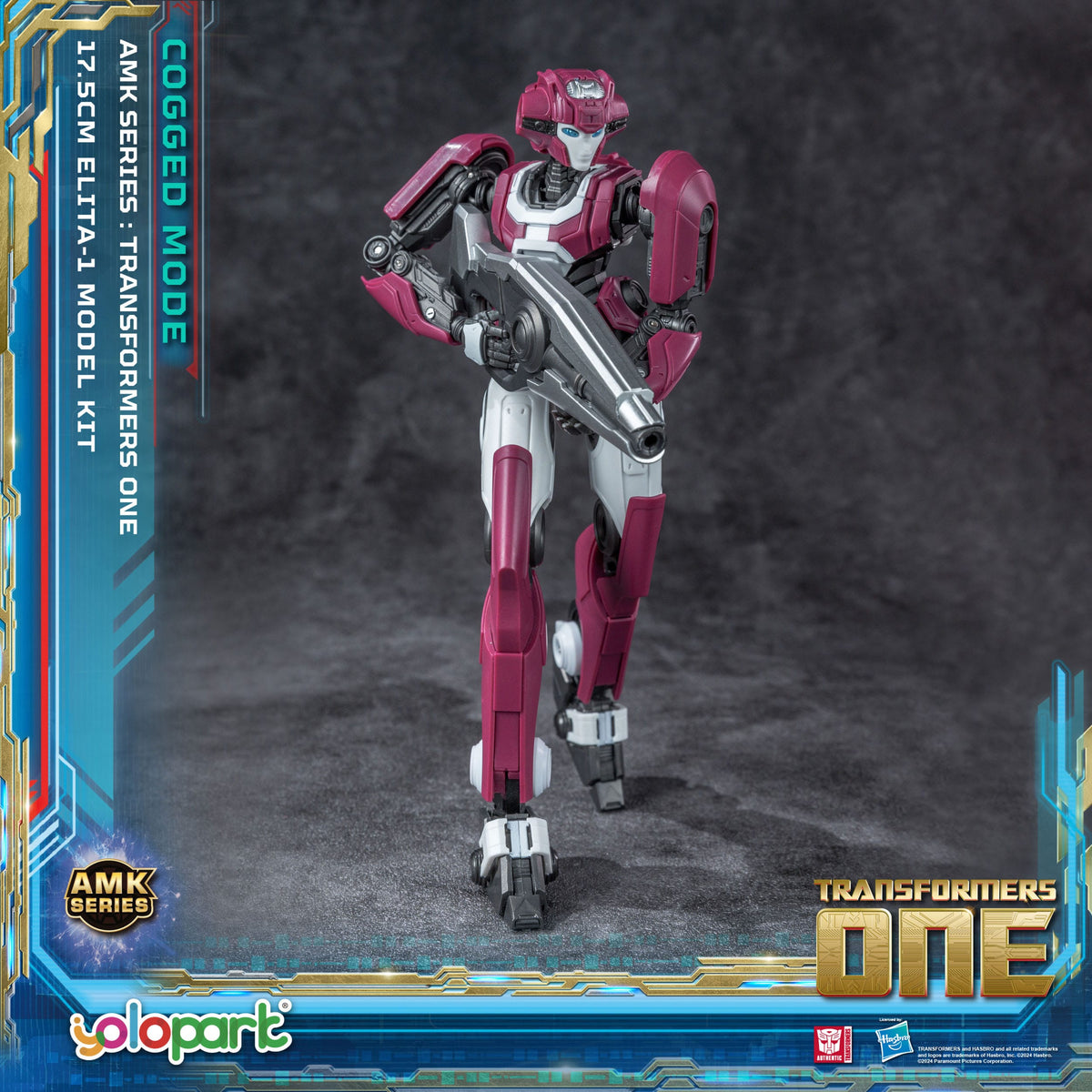 Elita Cogged Mode 17,5 cm MODEL KIT Yolopark TFOne