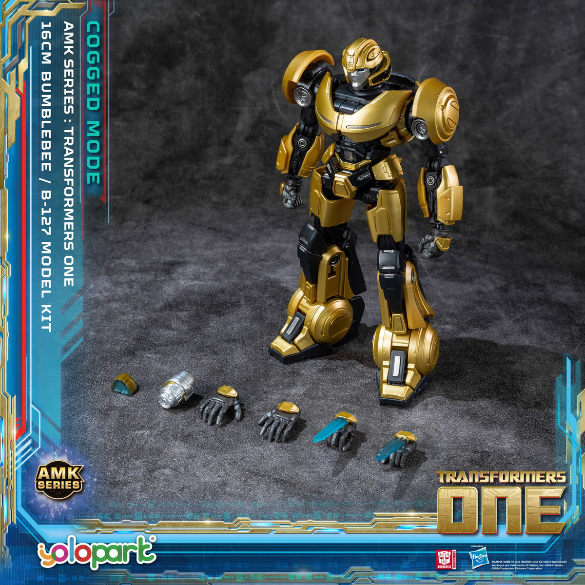 B-127 Cogged Mode 16cm MODEL KIT Yolopark TFOne