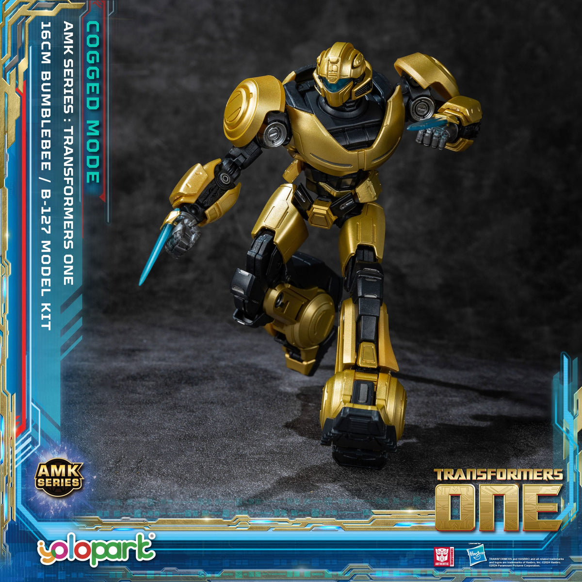 B-127 Cogged Mode 16cm MODEL KIT Yolopark TFOne