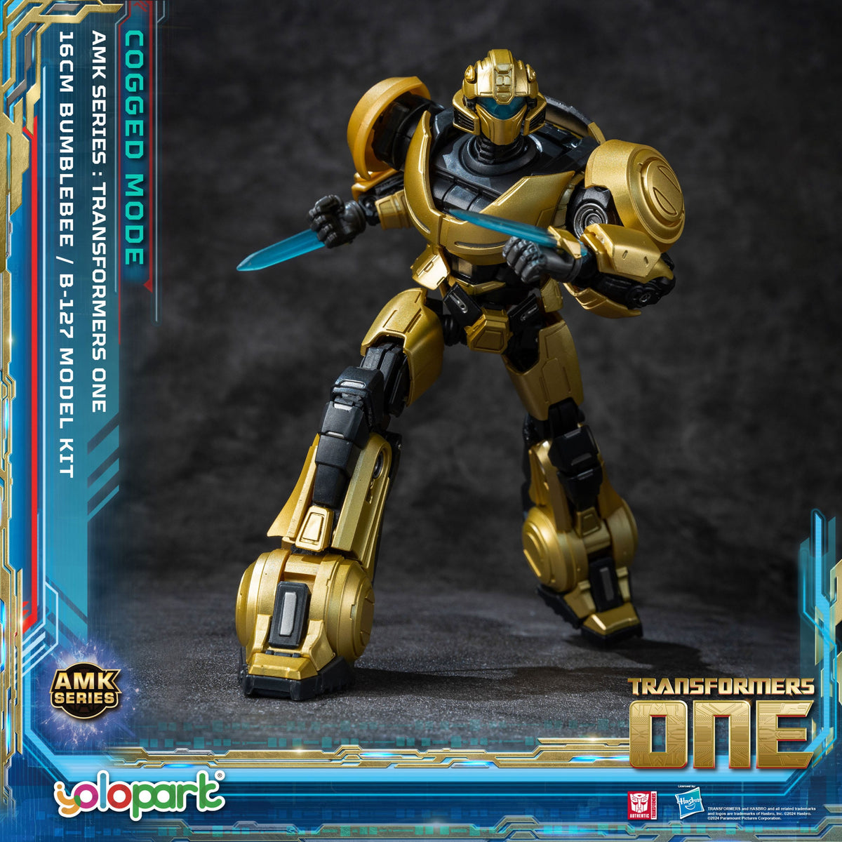 B-127 Cogged Mode 16cm MODEL KIT Yolopark TFOne