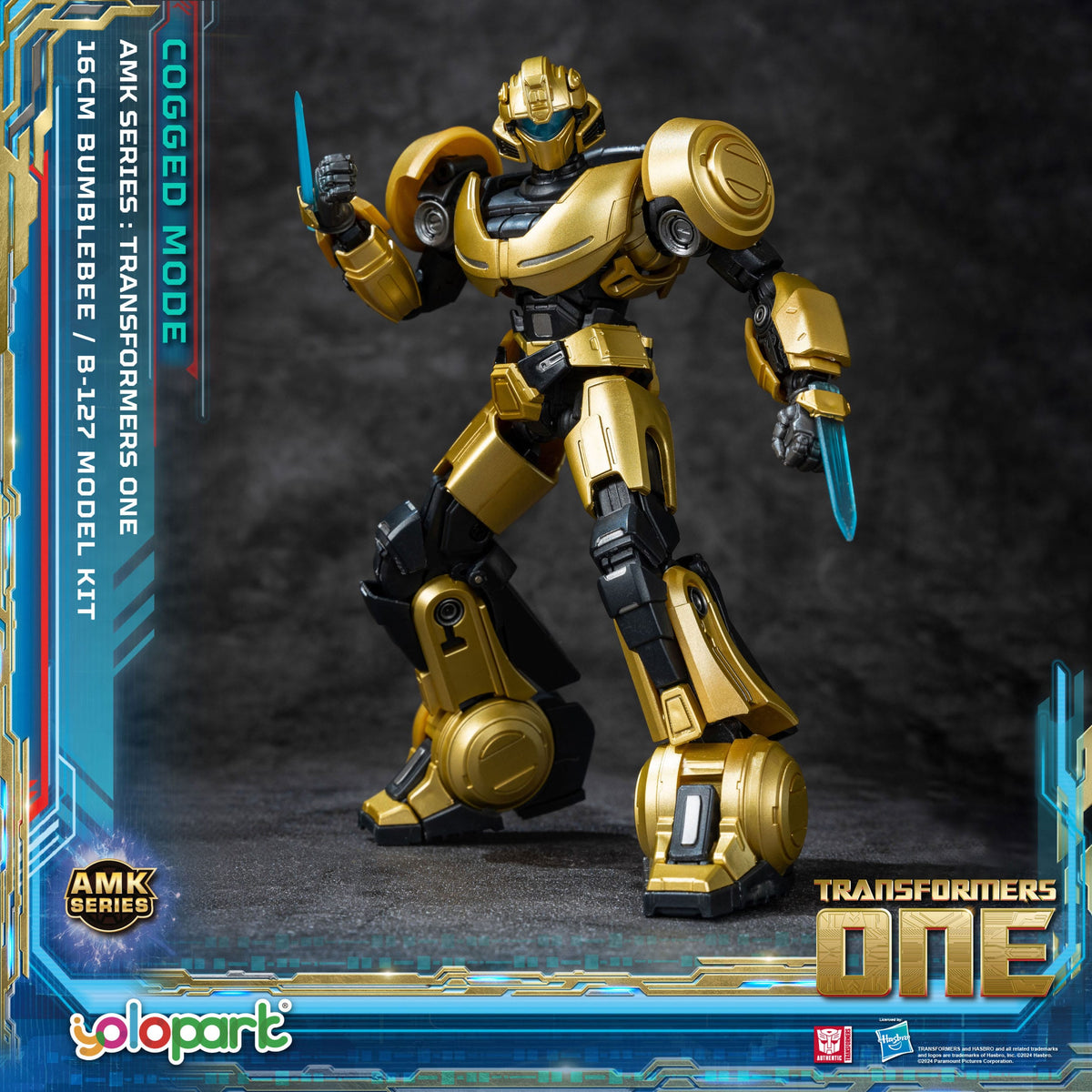 B-127 Cogged Mode 16cm MODEL KIT Yolopark TFOne