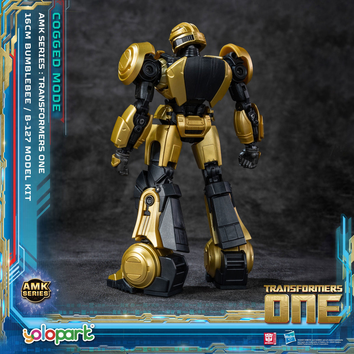 B-127 Cogged Mode 16cm MODEL KIT Yolopark TFOne