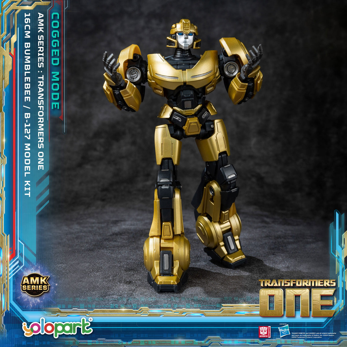 B-127 Cogged Mode 16cm MODEL KIT Yolopark TFOne