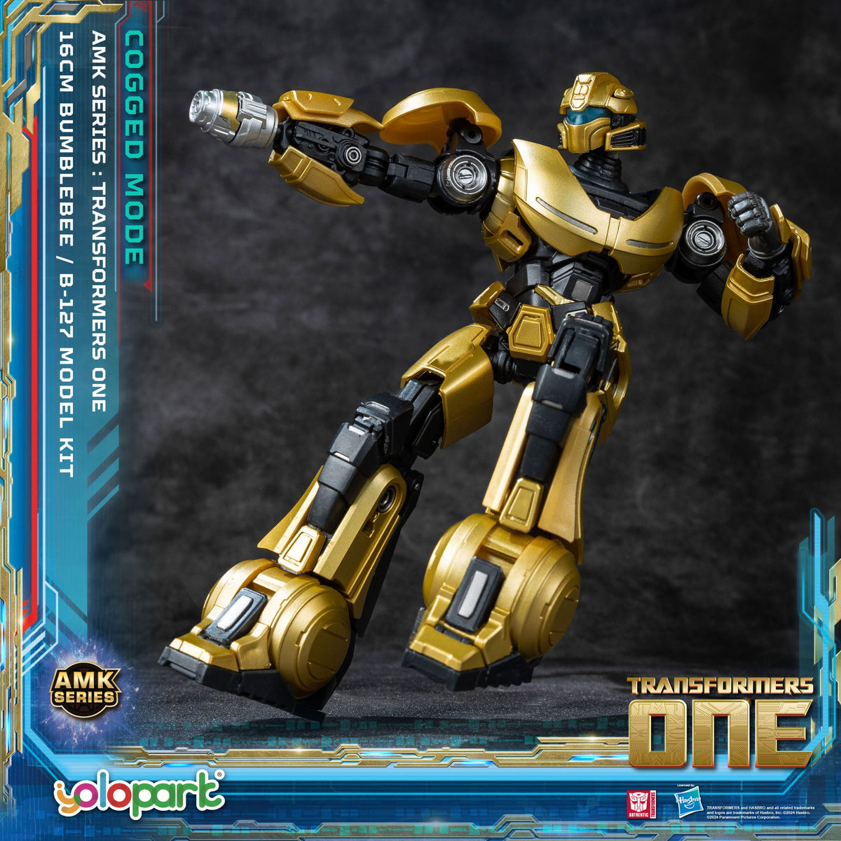 B-127 Cogged Mode 16cm MODEL KIT Yolopark TFOne