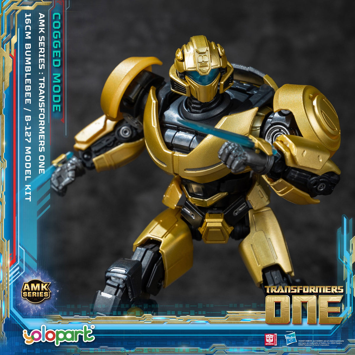 B-127 Cogged Mode 16cm MODEL KIT Yolopark TFOne