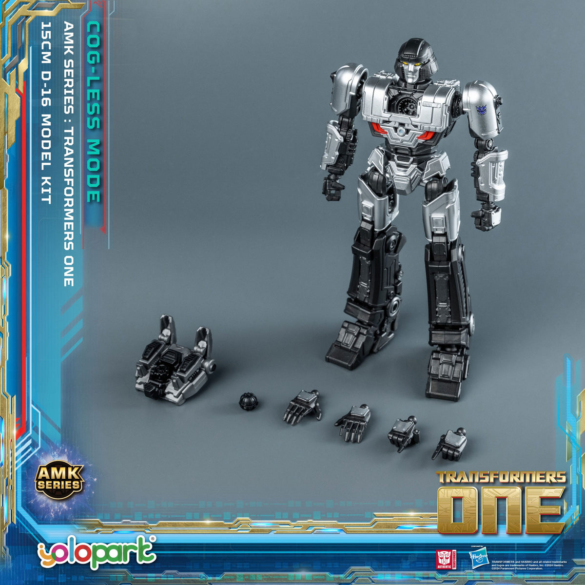 D-16 / Megatron Coggless Mode 15 cm MODEL KIT Yolopark TFOne