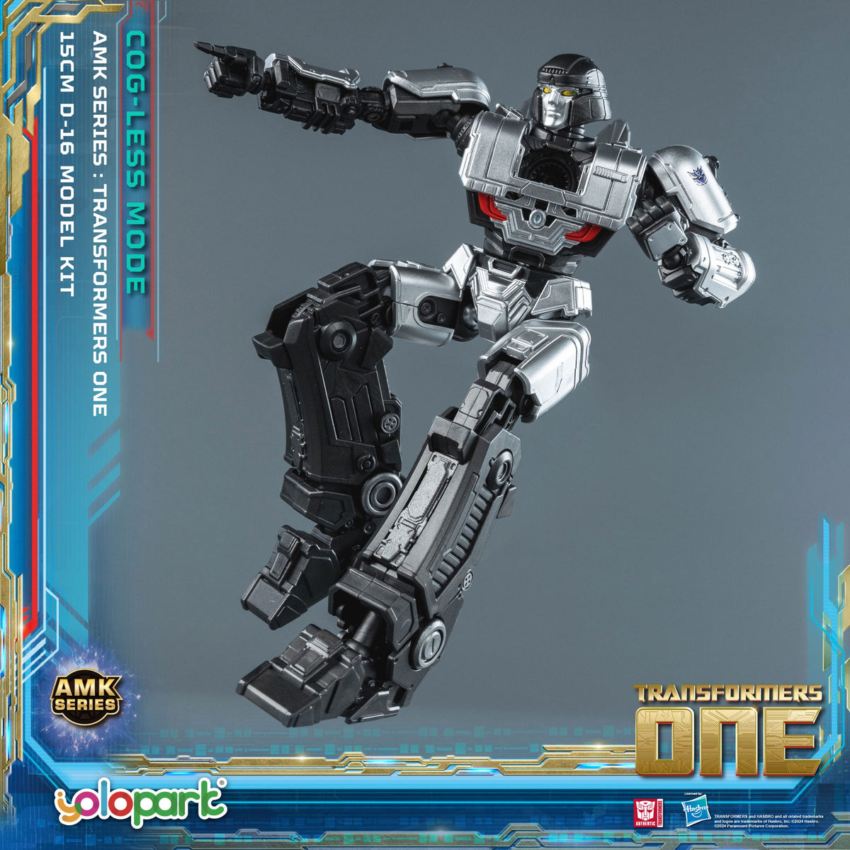 D-16 / Megatron Coggless Mode 15 cm MODELLBAUSATZ Yolopark TFOne