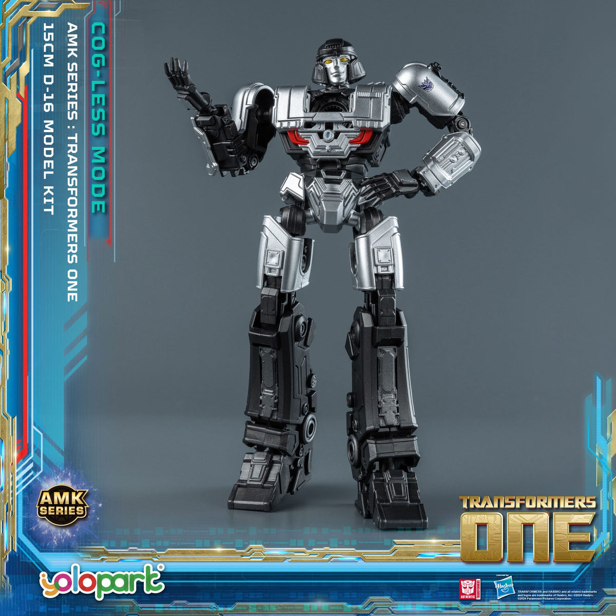 D-16 / Megatron Coggless Mode 15 cm MODEL KIT Yolopark TFOne