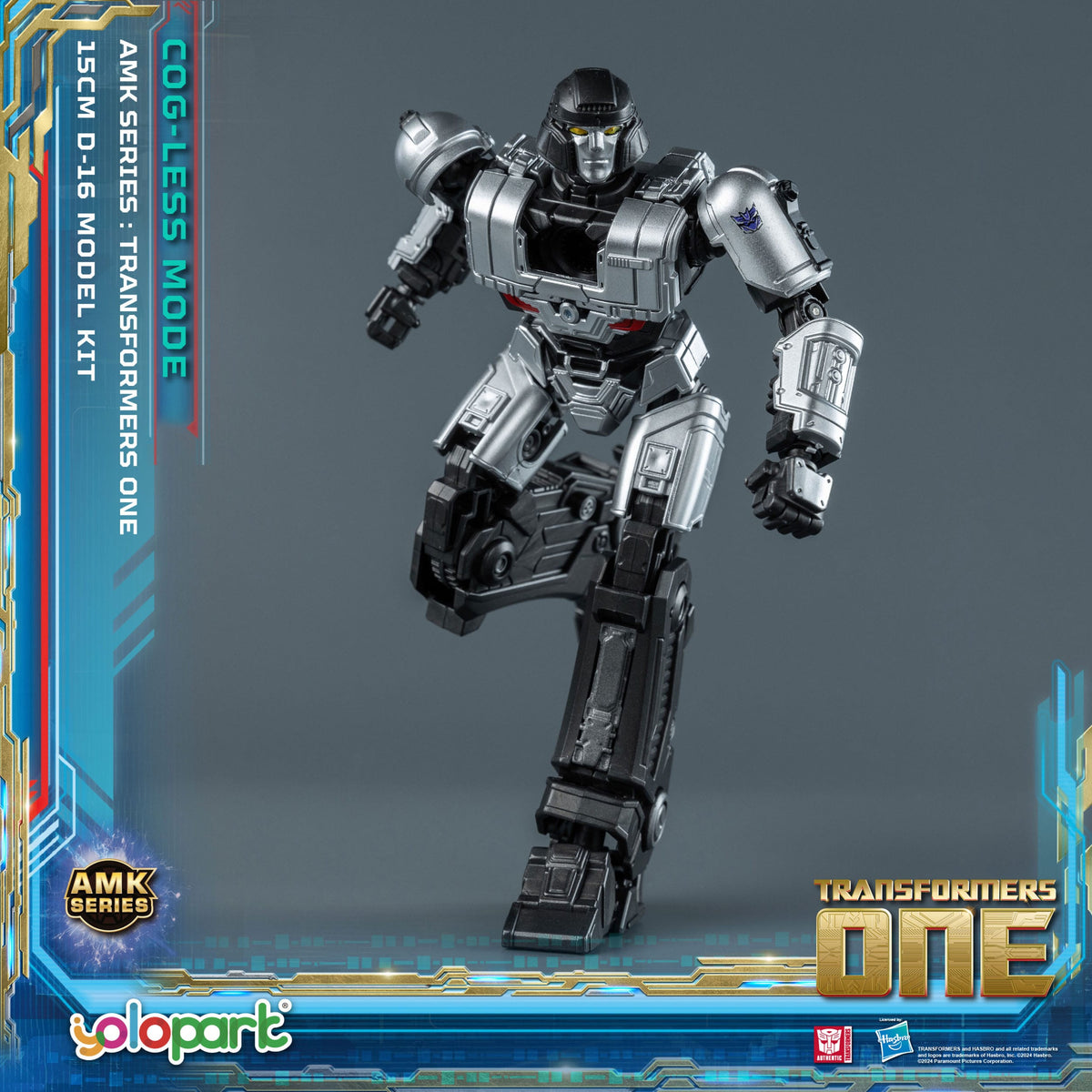 D-16 / Megatron Coggless Mode 15 cm MODEL KIT Yolopark TFOne