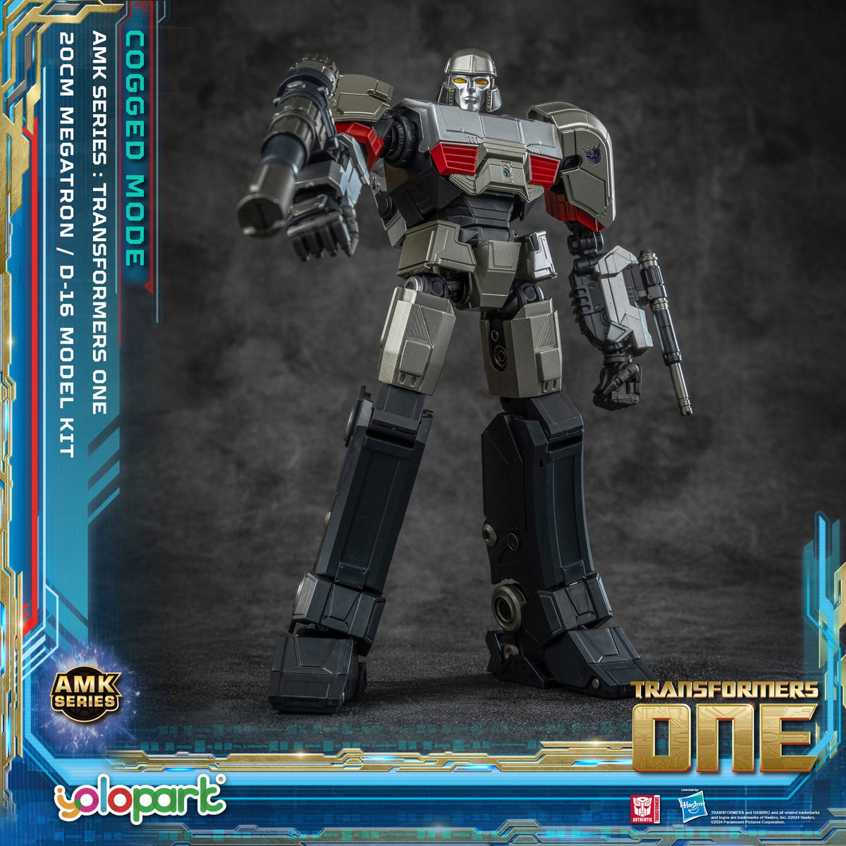 Megatron Cogged Mode 20 cm MODEL KIT Yolopark TFOne