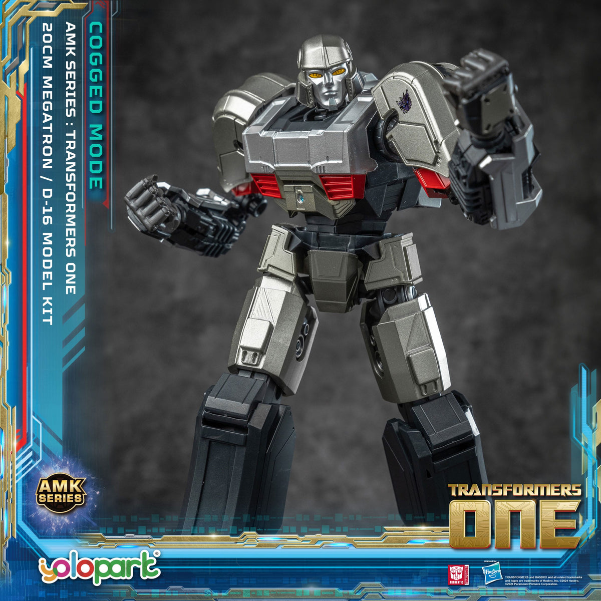 Megatron Cogged Mode 20 cm MODELBAUSATZ Yolopark TFOne