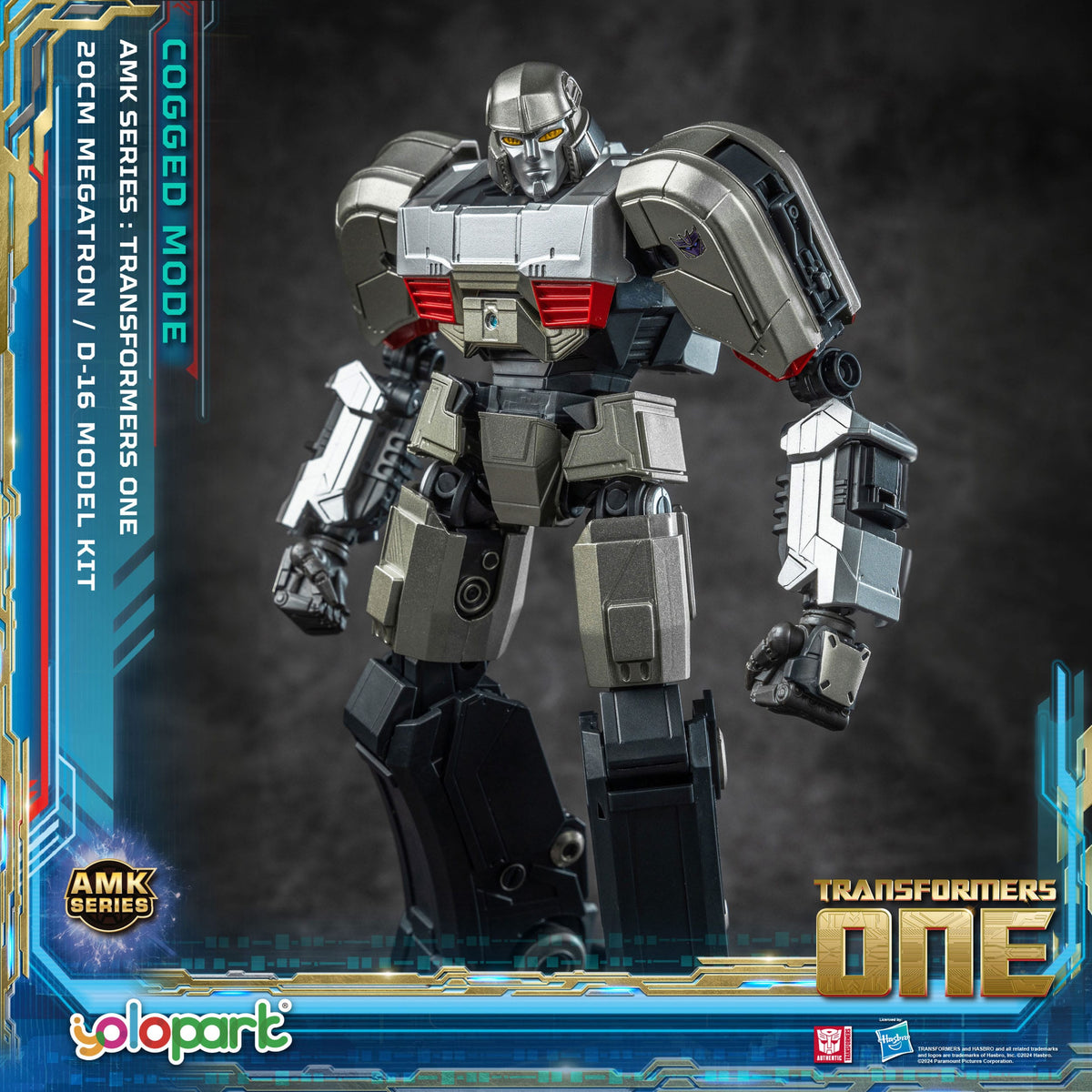 Megatron Cogged Mode 20 cm MODEL KIT Yolopark TFOne