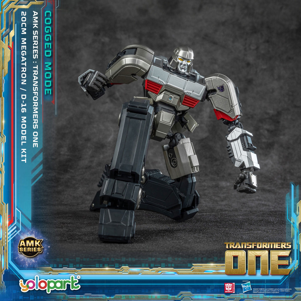 Megatron Cogged Mode 20 cm MODEL KIT Yolopark TFOne