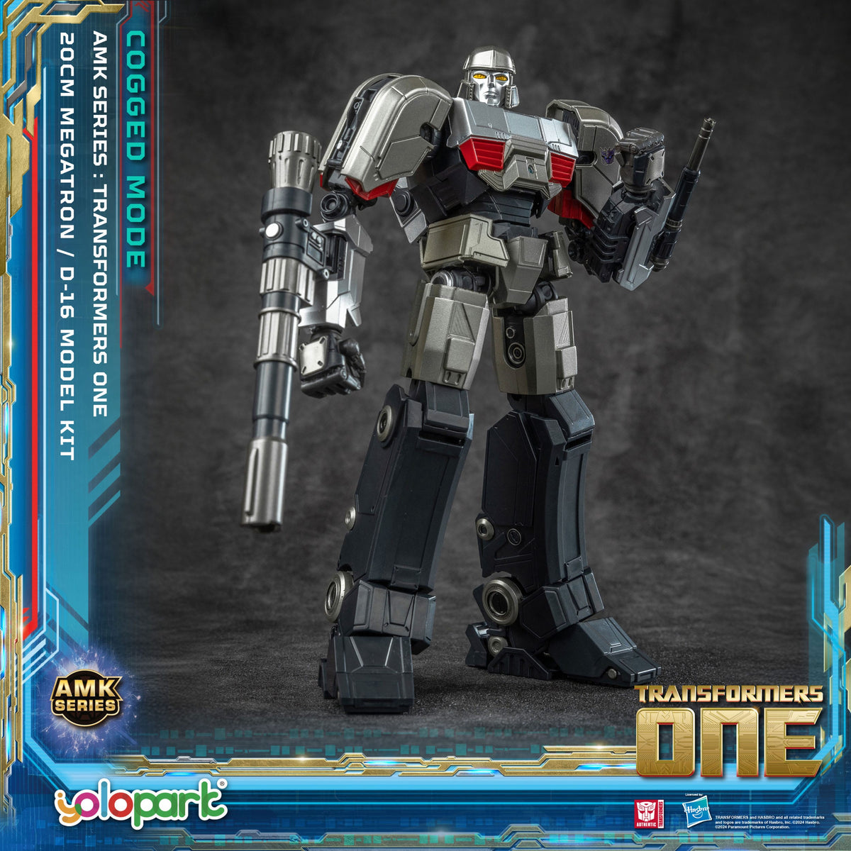 Megatron Cogged Mode 20 cm MODELBAUSATZ Yolopark TFOne