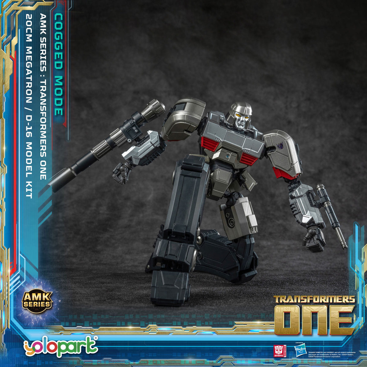 Megatron Cogged Mode 20 cm MODELBAUSATZ Yolopark TFOne