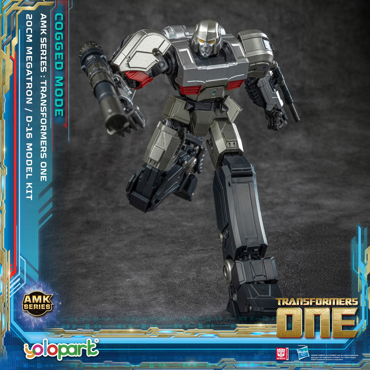 Megatron Cogged Mode 20 cm MODEL KIT Yolopark TFOne