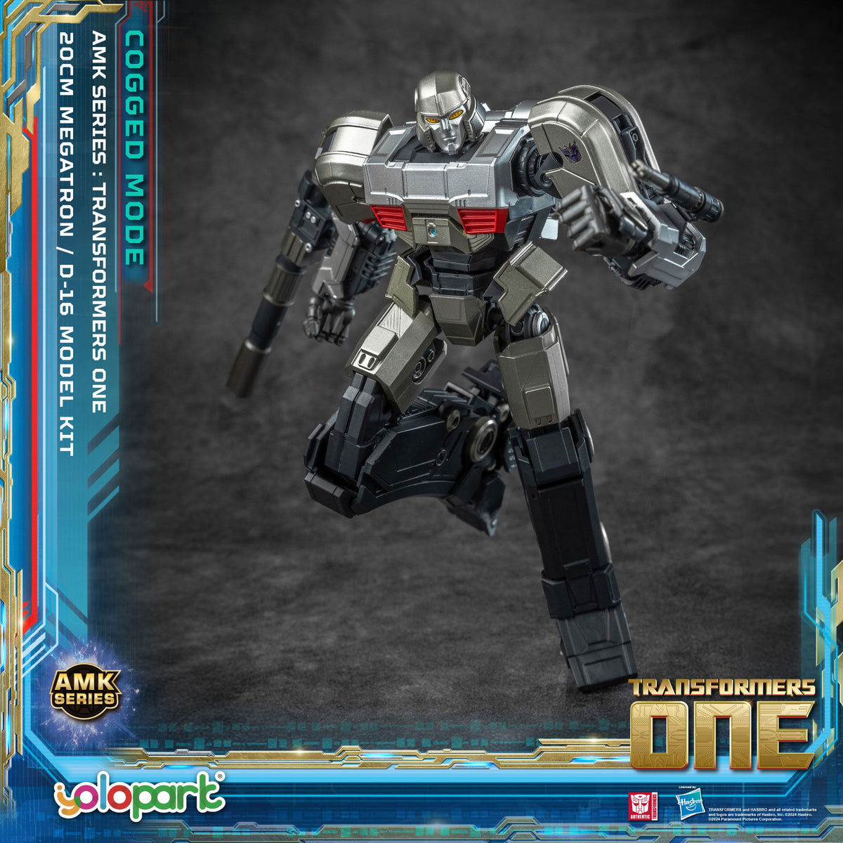 Megatron Cogged Mode 20 cm MODEL KIT Yolopark TFOne