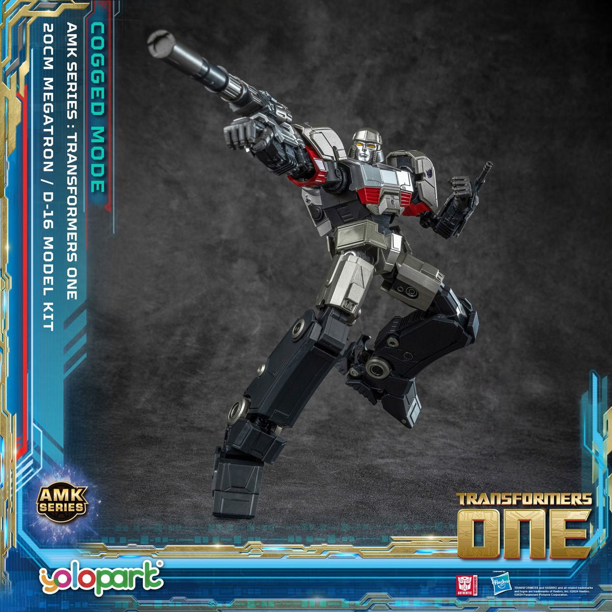 Megatron Cogged Mode 20 cm MODEL KIT Yolopark TFOne