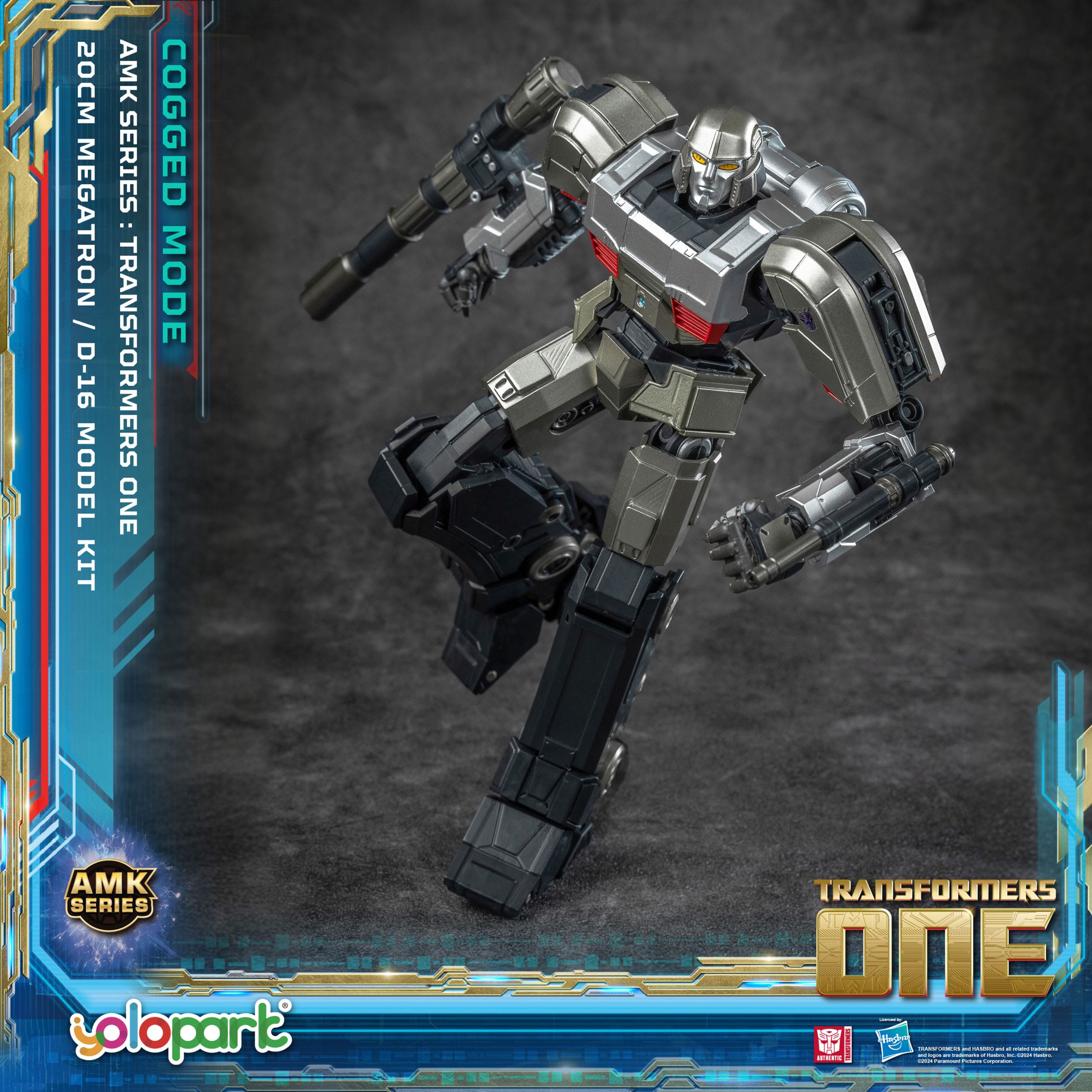 Megatron Cogged Mode 20 cm MODEL KIT Yolopark TFOne – TRANSFORVERSE.EU