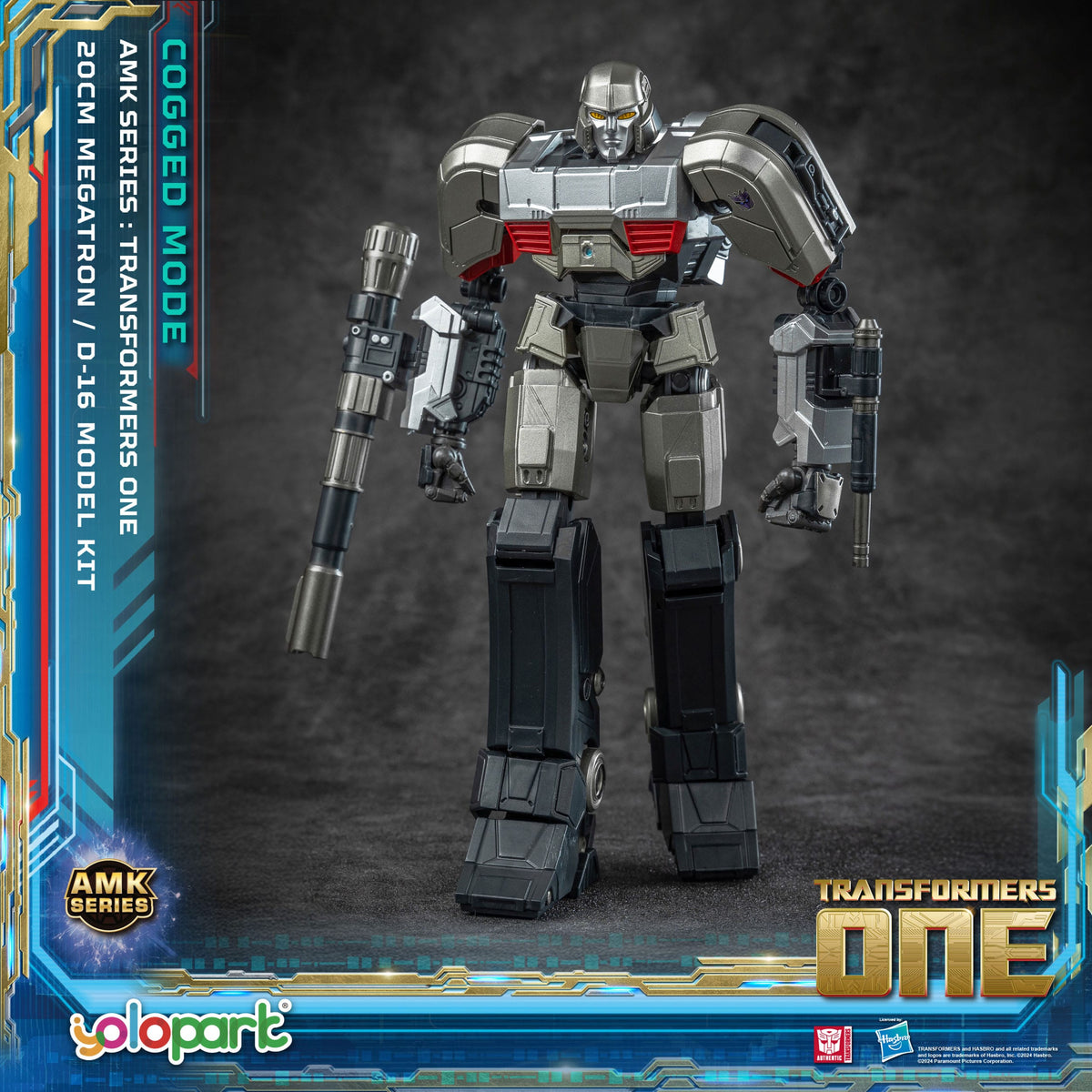 Megatron Cogged Mode 20 cm MODEL KIT Yolopark TFOne