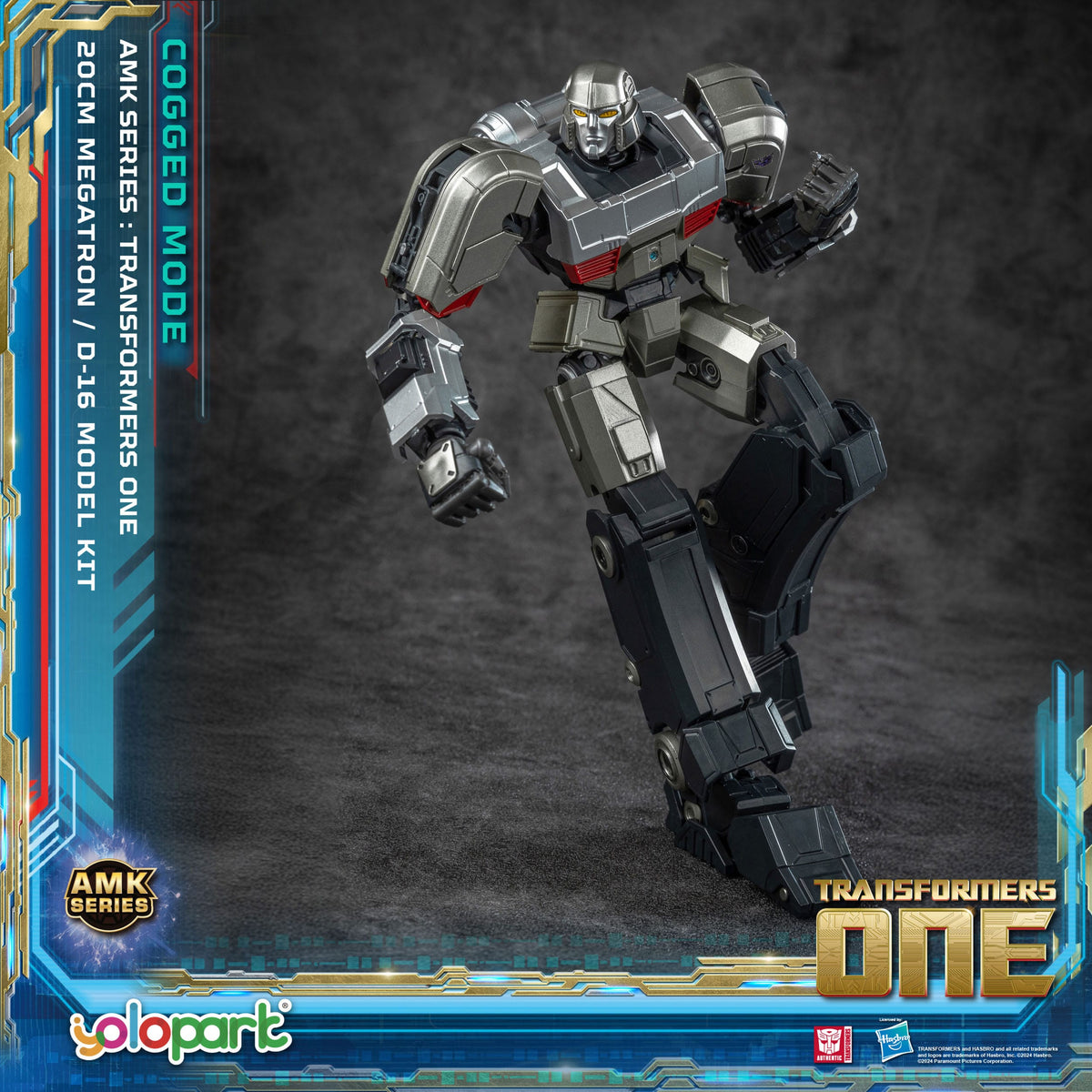 Megatron Cogged Mode 20 cm MODELBAUSATZ Yolopark TFOne