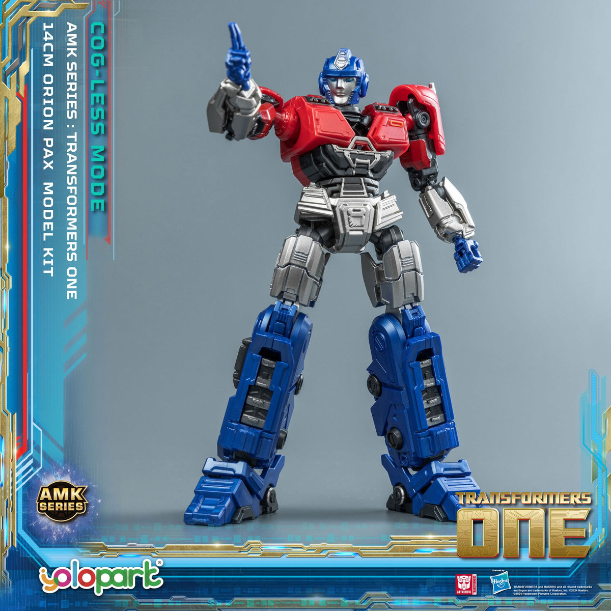 Orion Pax Coggless Mode 14 cm MODEL KIT Yolopark TFOne