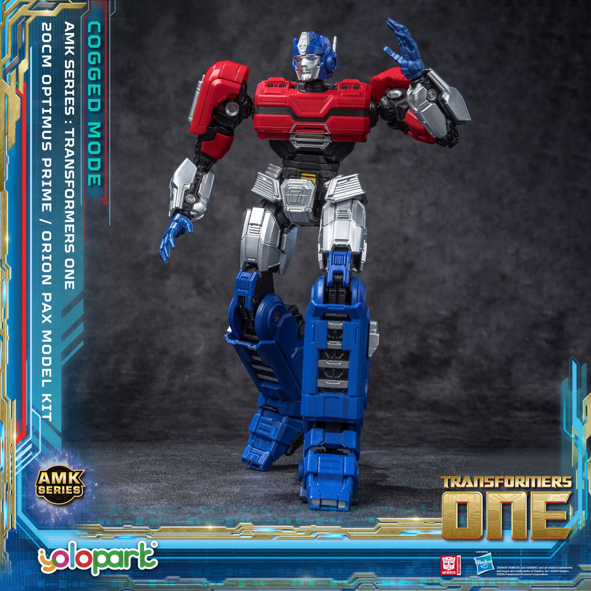 Orion Pax Cogged Mode 20 cm MODEL KIT Yolopark TFOne