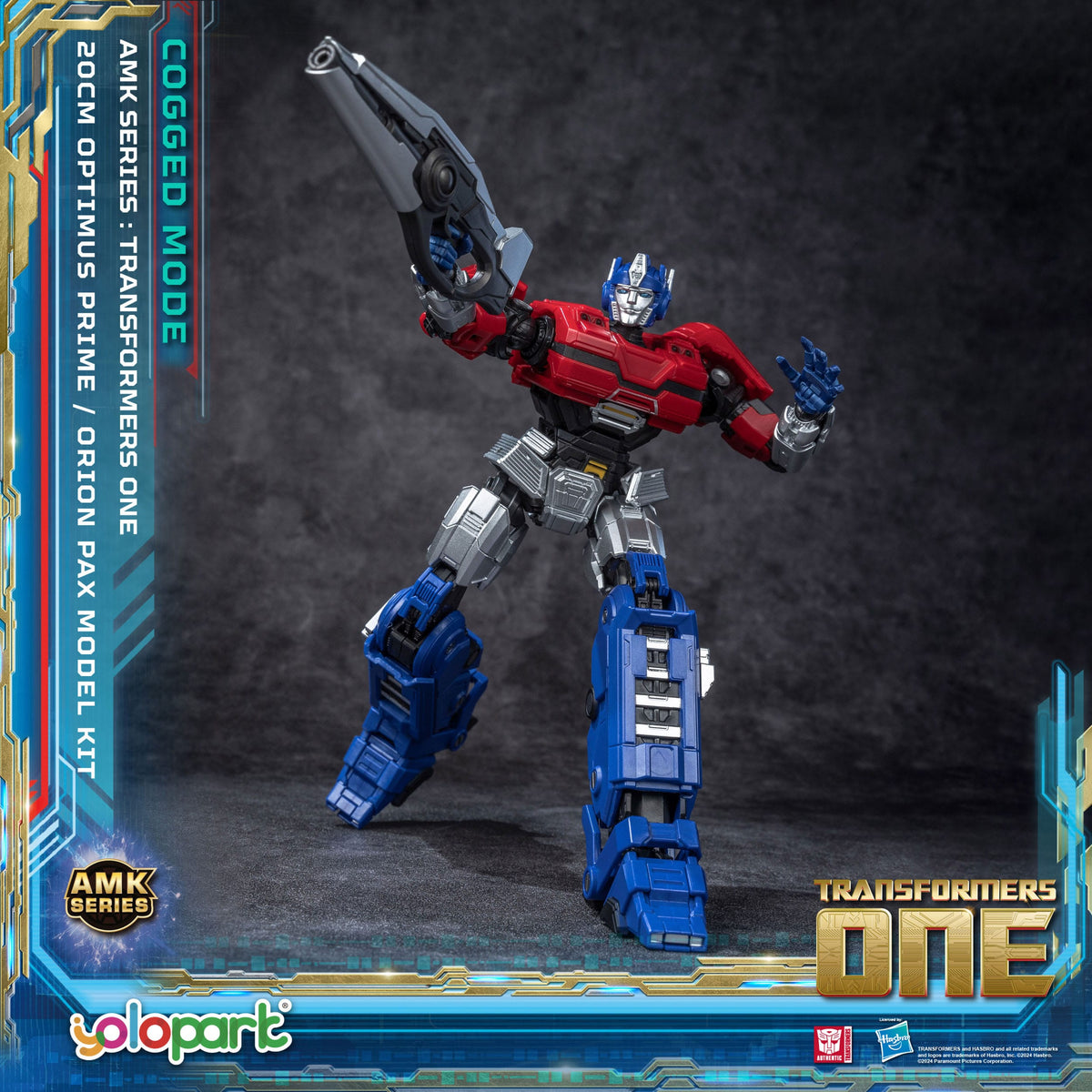 Orion Pax Cogged Mode 20 cm MODEL KIT Yolopark TFOne