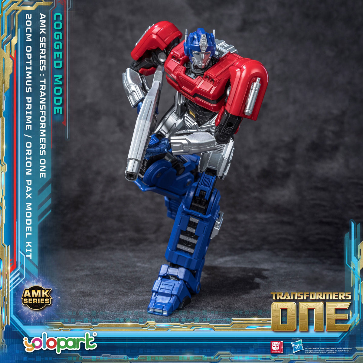 Orion Pax Cogged Mode 20 cm MODEL KIT Yolopark TFOne