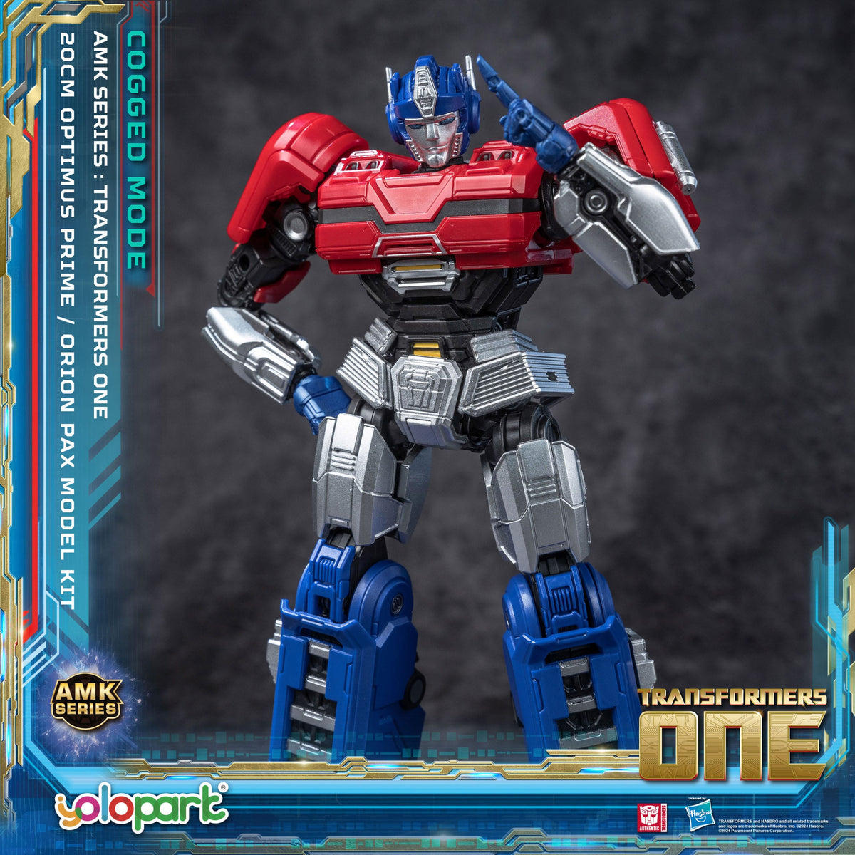 Orion Pax Cogged Mode 20 cm MODEL KIT Yolopark TFOne