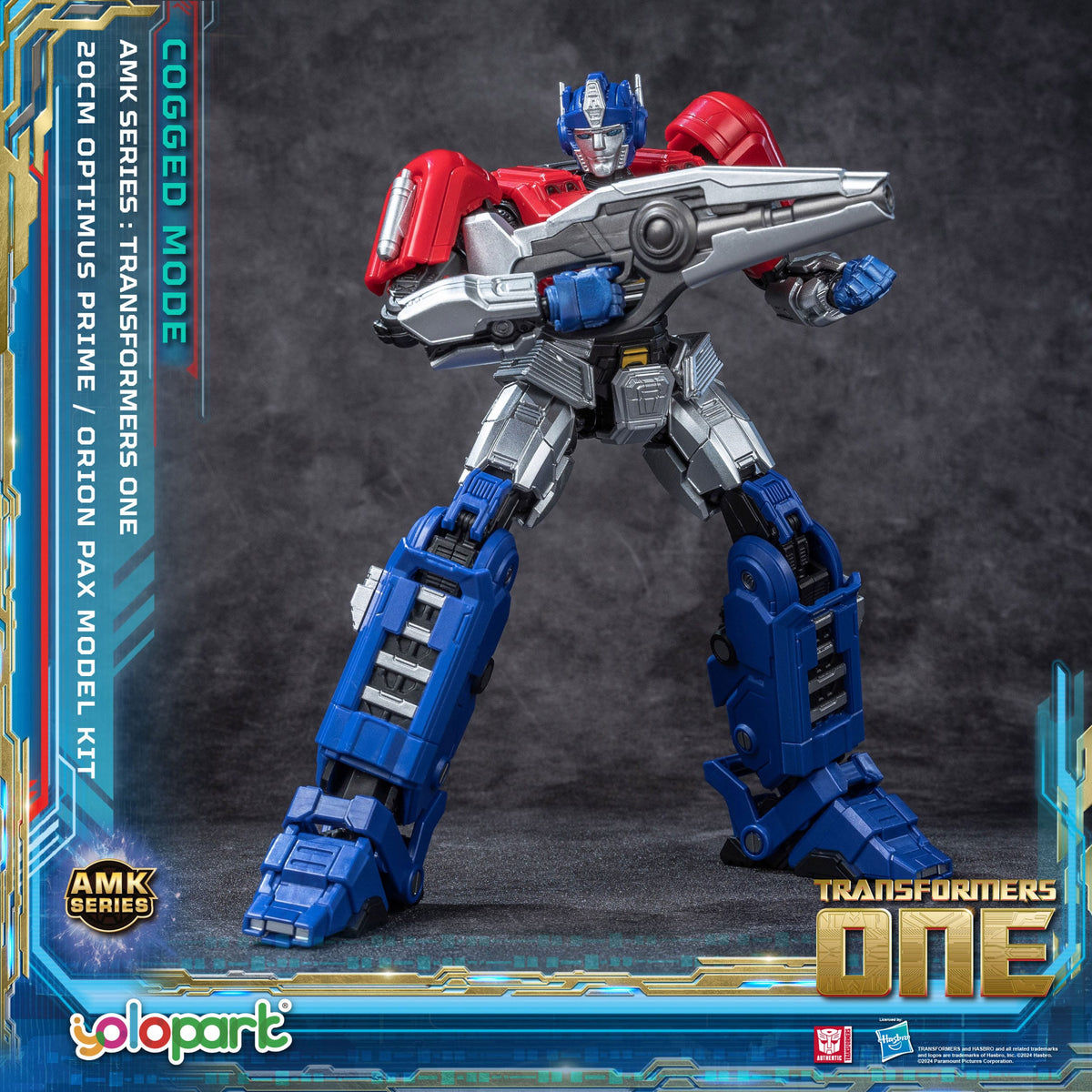 Orion Pax Cogged Mode 20 cm MODEL KIT Yolopark TFOne